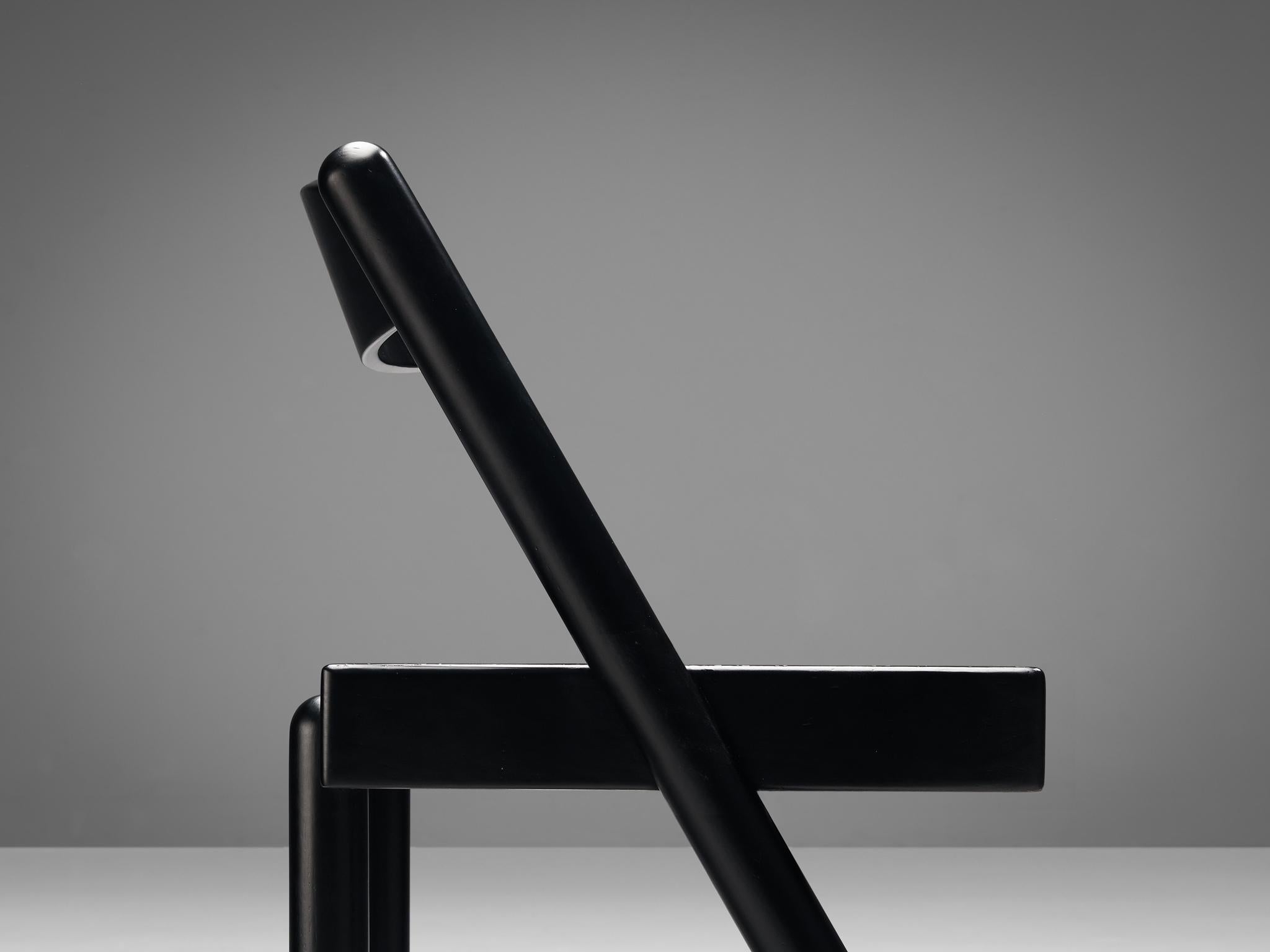 Renato Toso & Roberto Pamio for Stilwood Set of Eight Stools in Stained Ash seating Morentz