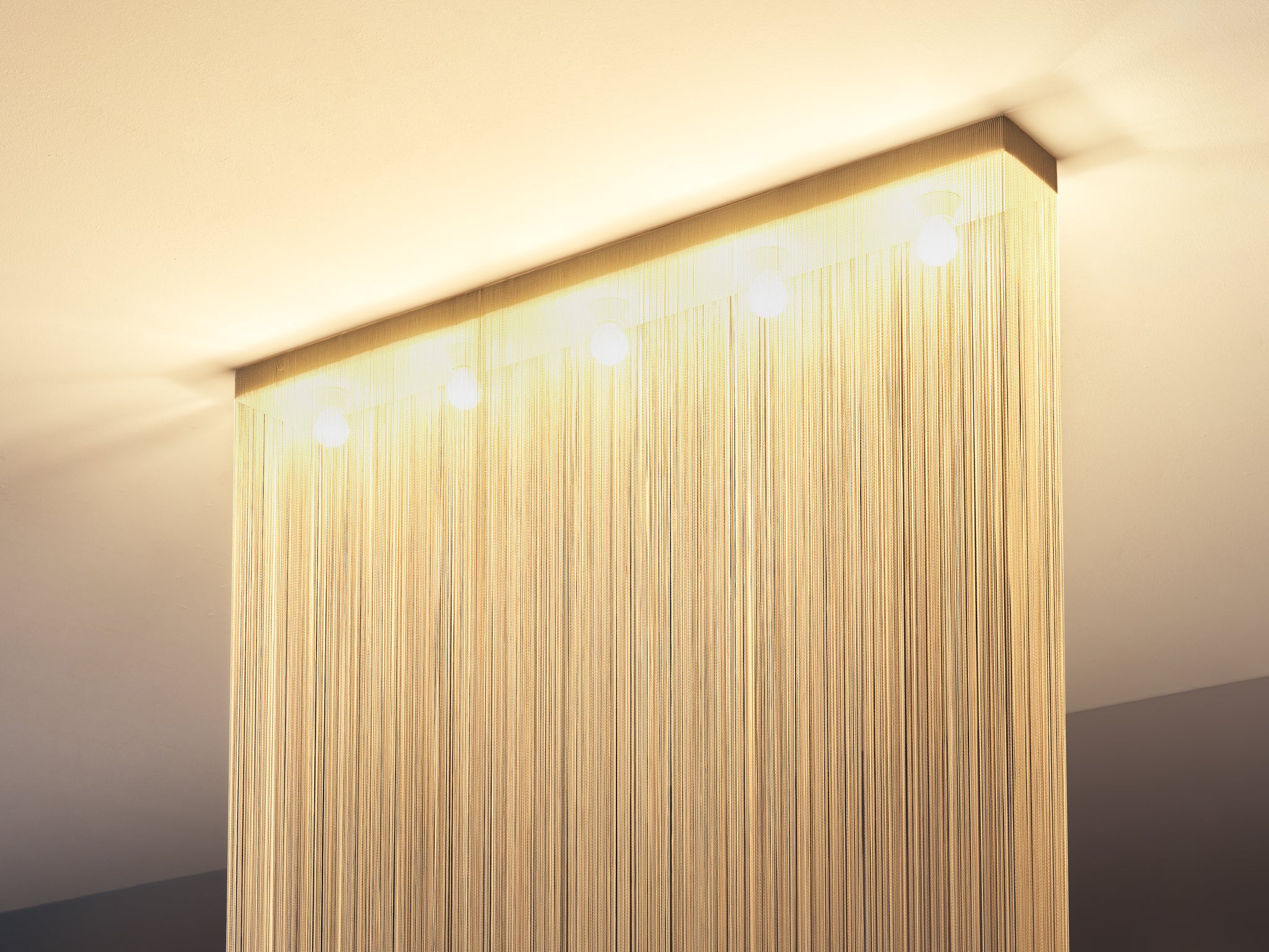 Mariyo Yagi for Sirrah 'Garbo' Chandelier in Nylon Lighting Morentz