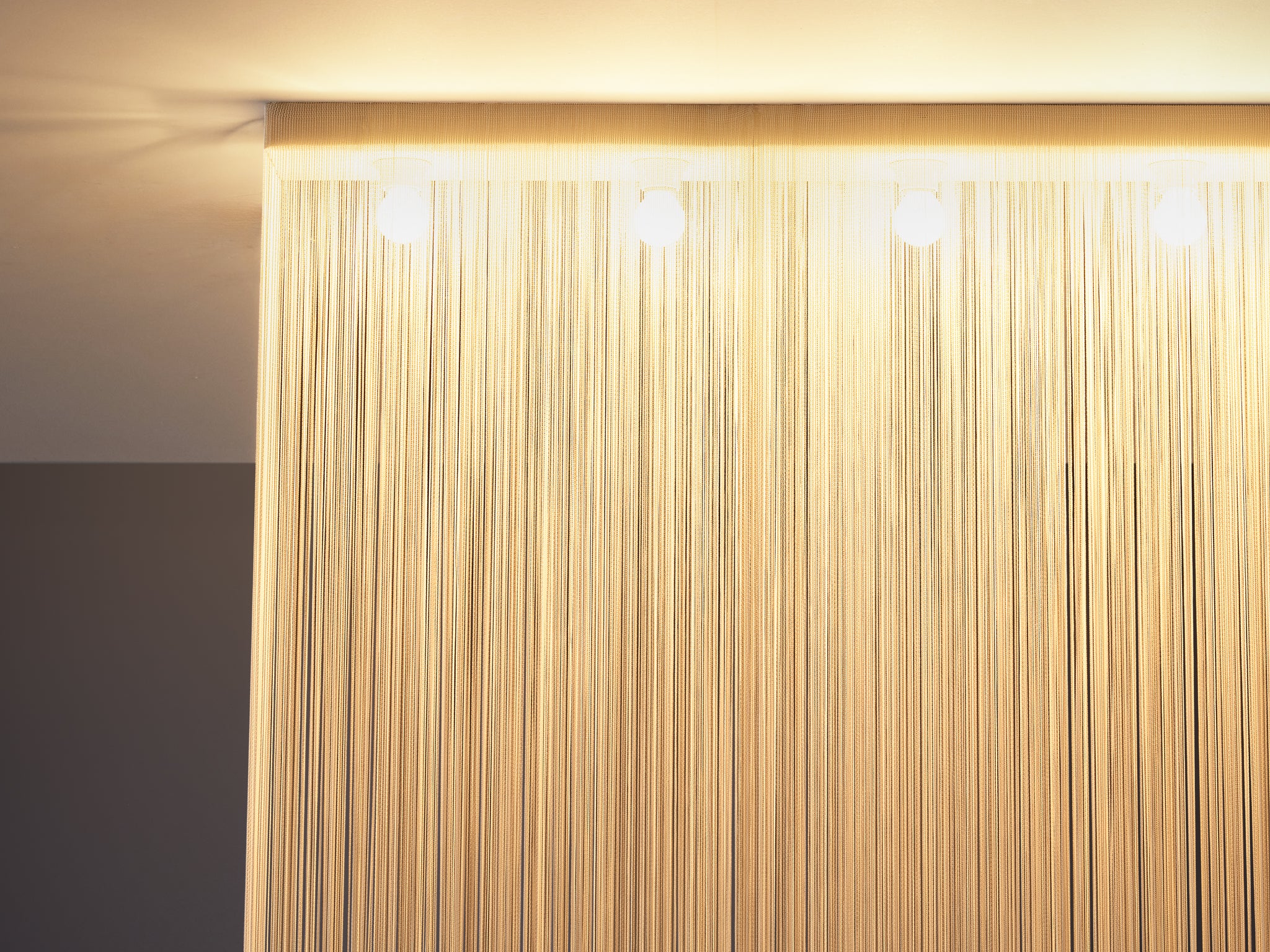 Mariyo Yagi for Sirrah 'Garbo' Chandelier in Nylon Lighting Morentz