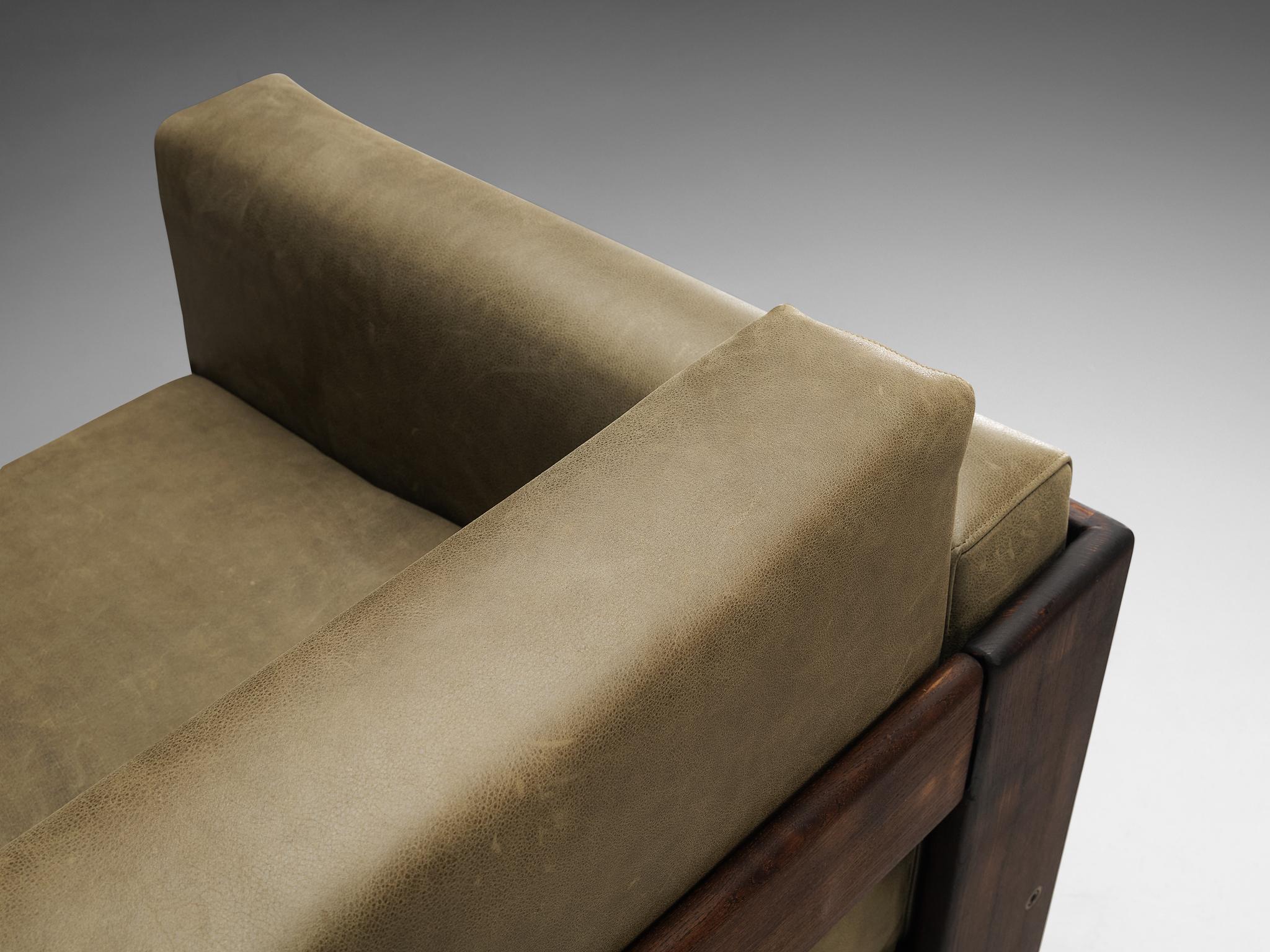 Afra & Tobia Scarpa for Cassina 'Bastiano' Lounge Chair in Leather seating Morentz