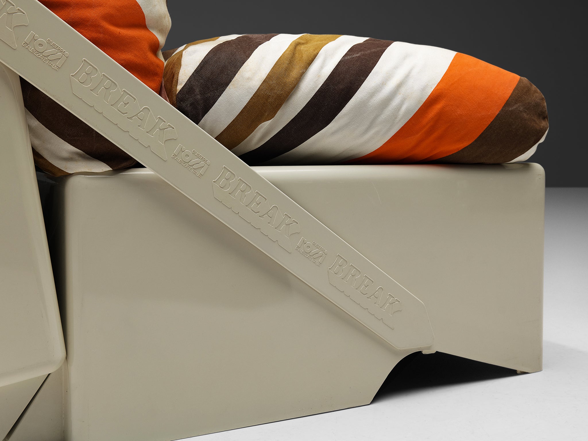 Aldo Barberi For Rossi di Albizzate ‘Break’ Portable Folding Lounge Chairs Seating Morentz