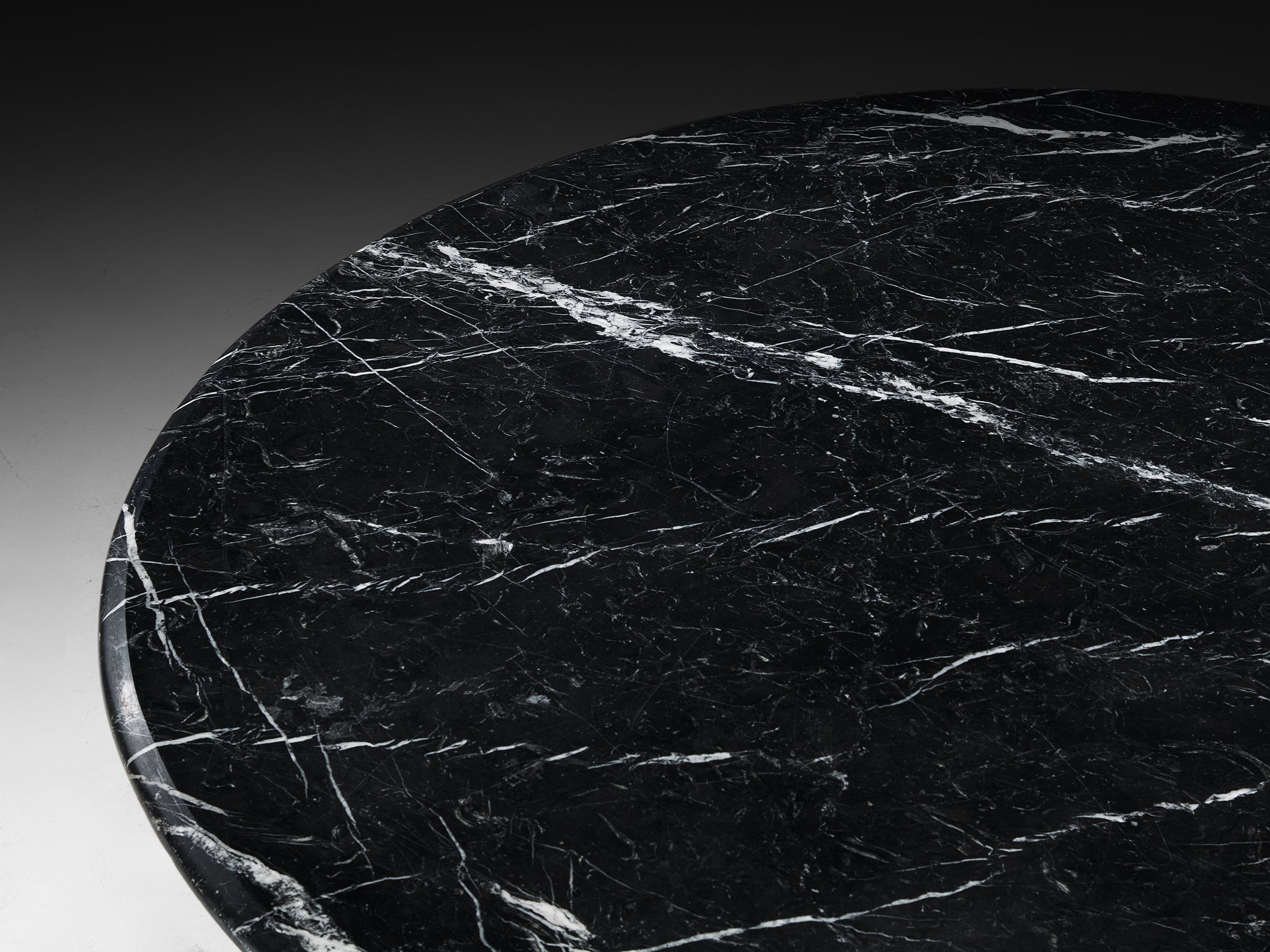 Rare Martin Visser 'Bumper' Coffee Table in Metal and Marble Tables Morentz