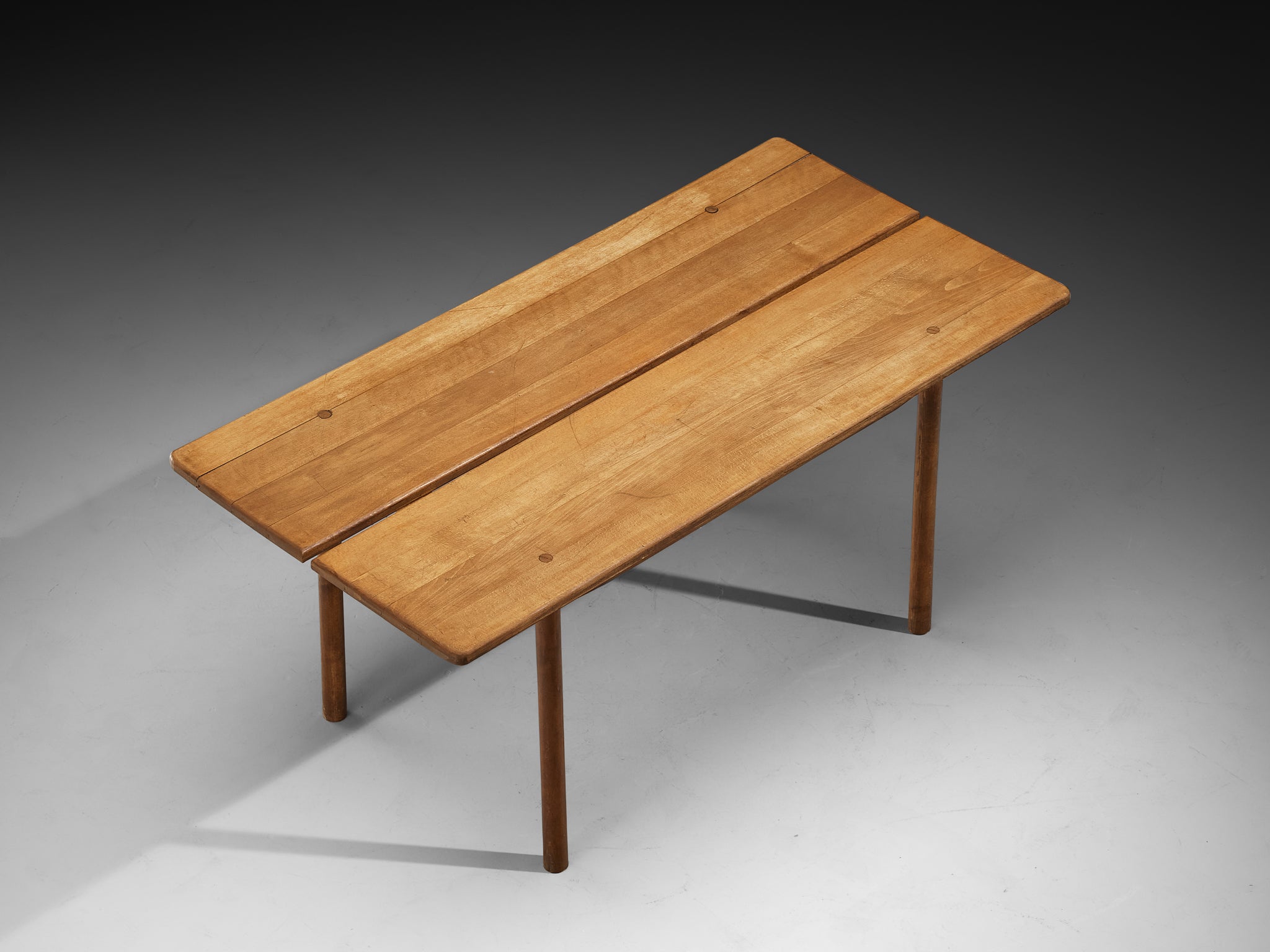 Pierre Gautier-Delaye French Dining Table in Wood Tables Morentz