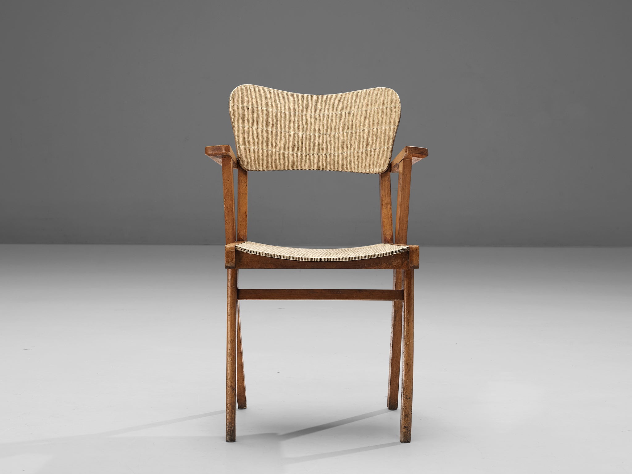French Chair in Reed Vinyl and Wood seating Morentz