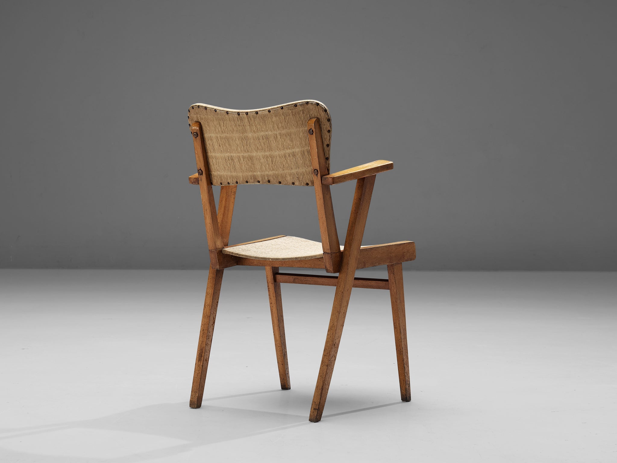 French Chair in Reed Vinyl and Wood seating Morentz