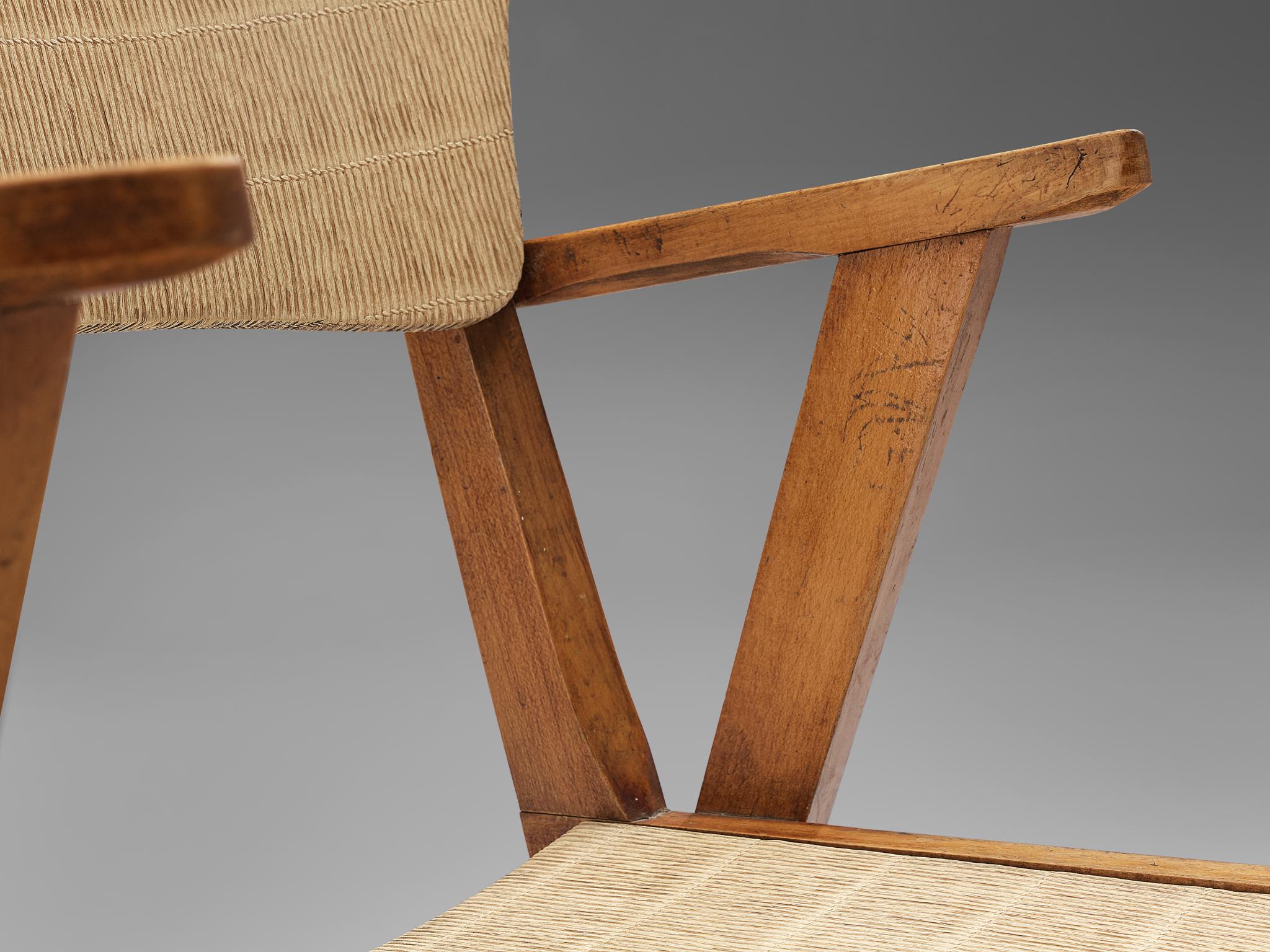 French Dining Chairs in Reed Vinyl and Wood seating Morentz