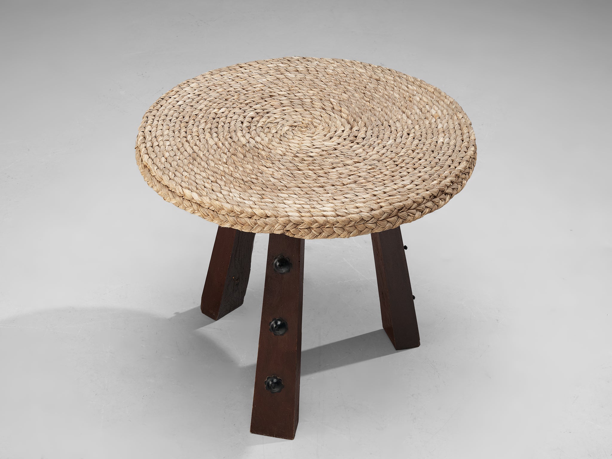 Spanish Table in Braided Straw tables Morentz