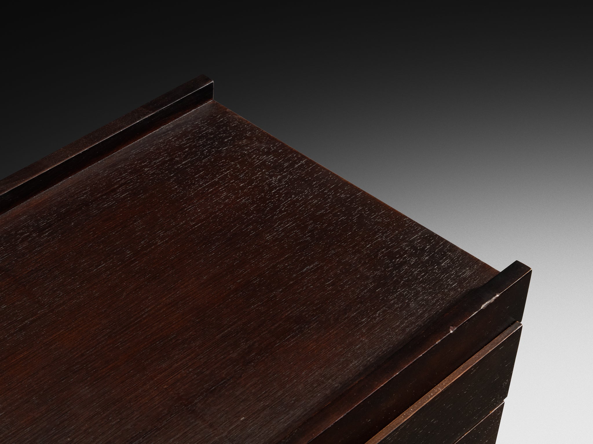 Leonardo Fiori for ISA Bergamo Chest of Drawers in Wenge