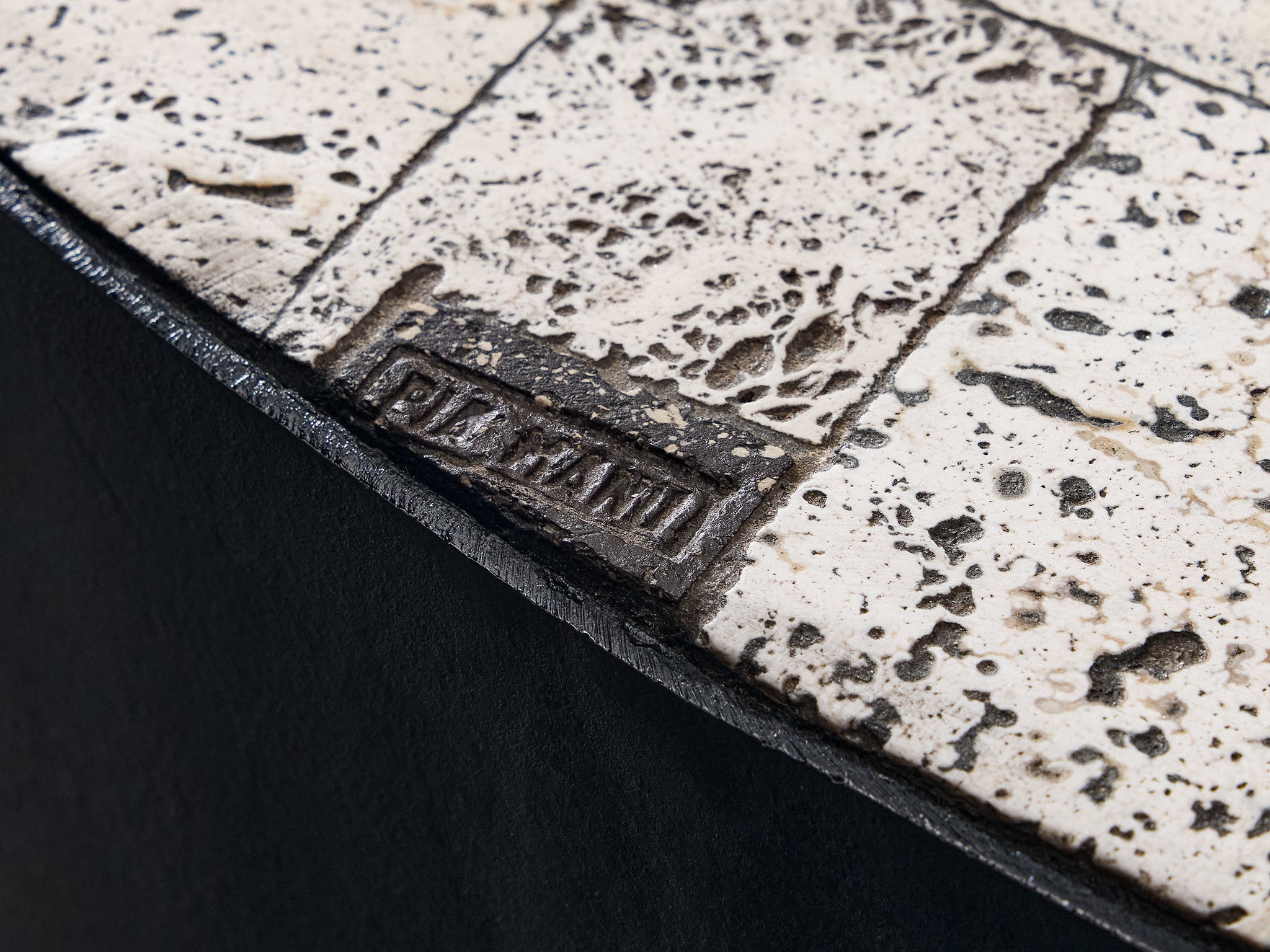 Pia Manu Handcrafted Coffee Table in Travertine Tables Morentz