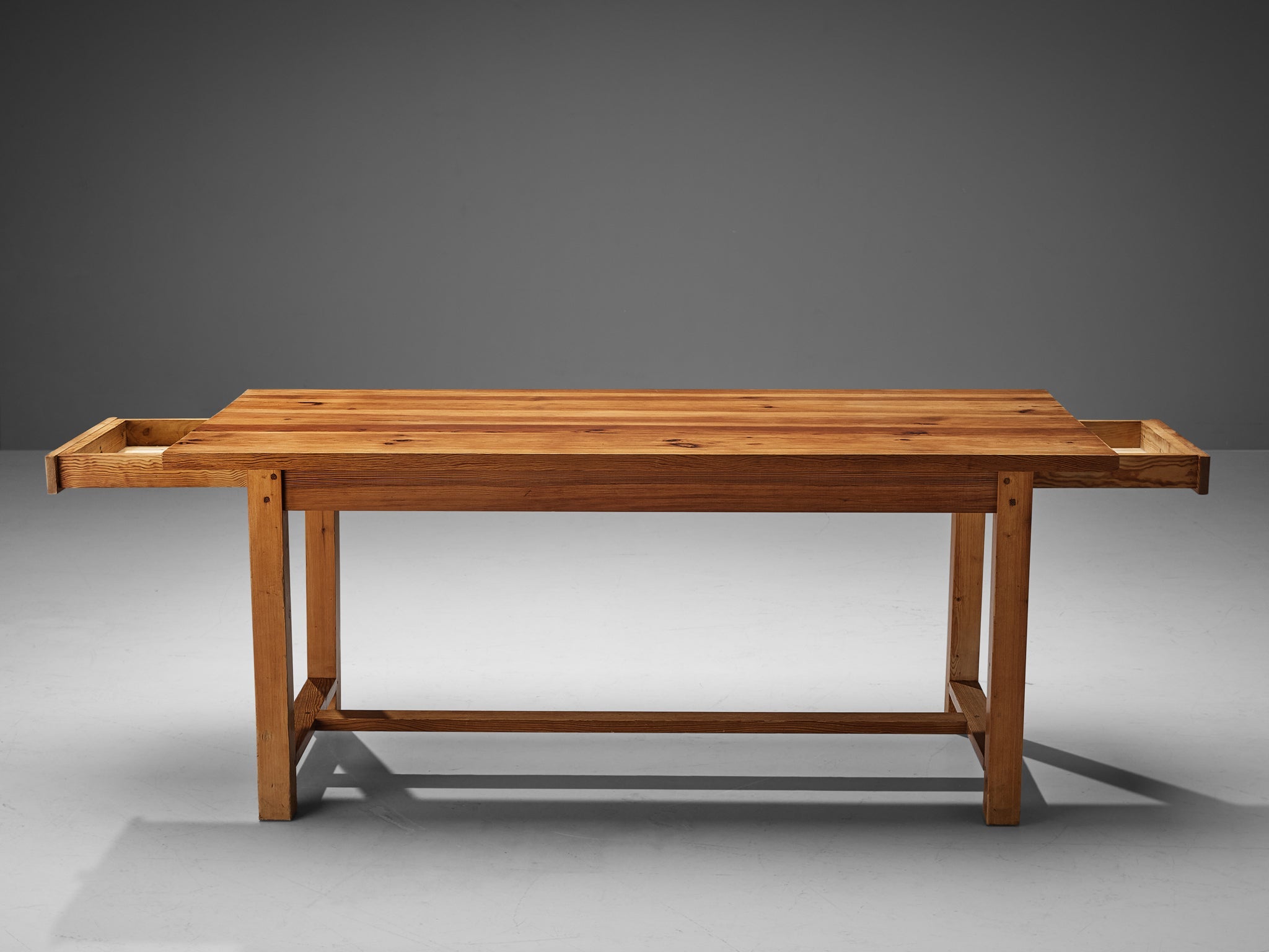 French Writing Desk in Solid Pine tables Morentz