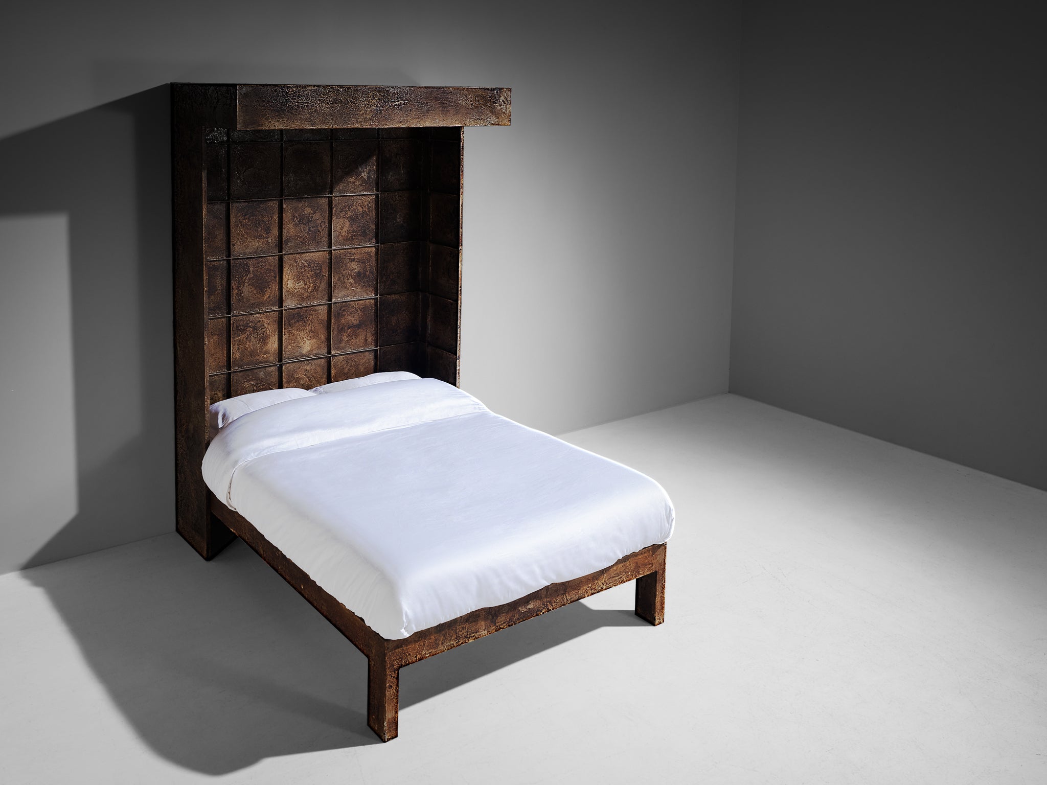 Pia Manu Unique Handcrafted Queen Bed in Wrought Iron More Furniture and Collectibles Morentz