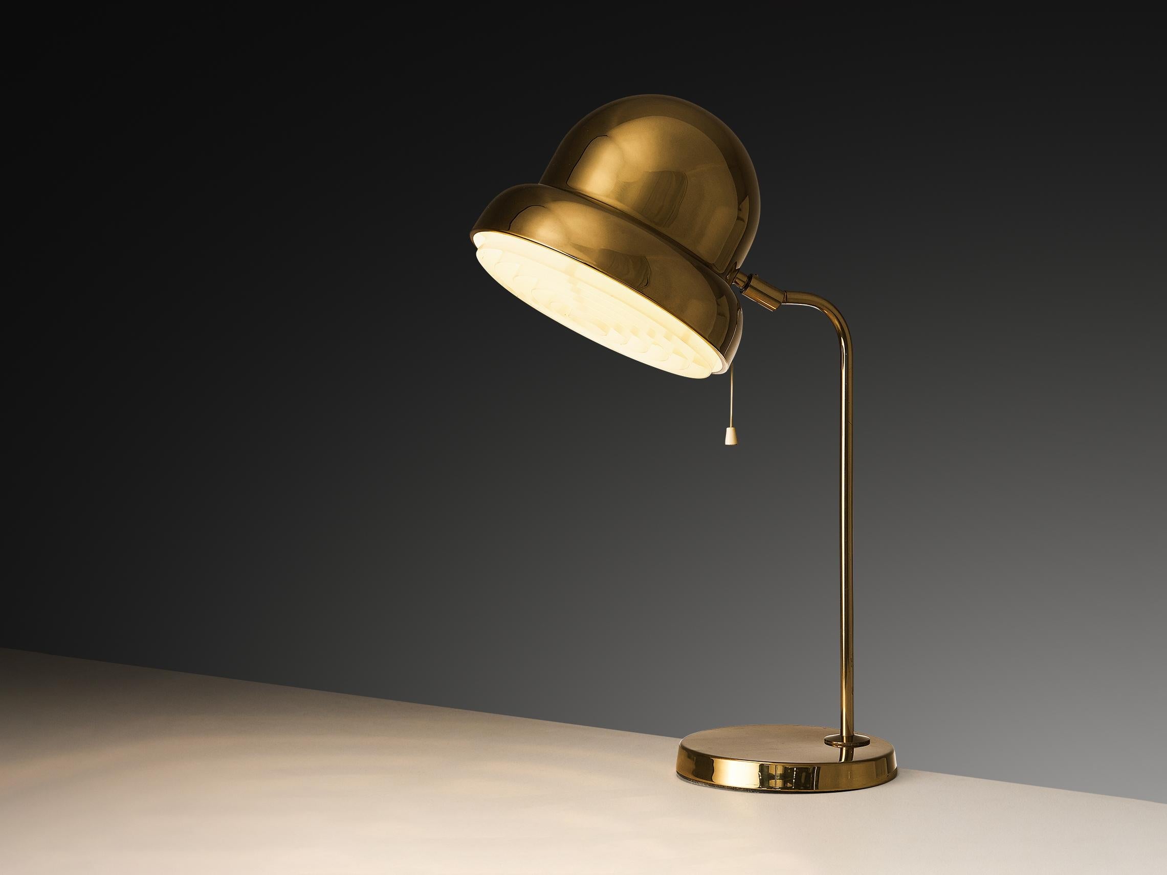 Bergboms Swedish Desk Lamp in Brass lighting Morentz