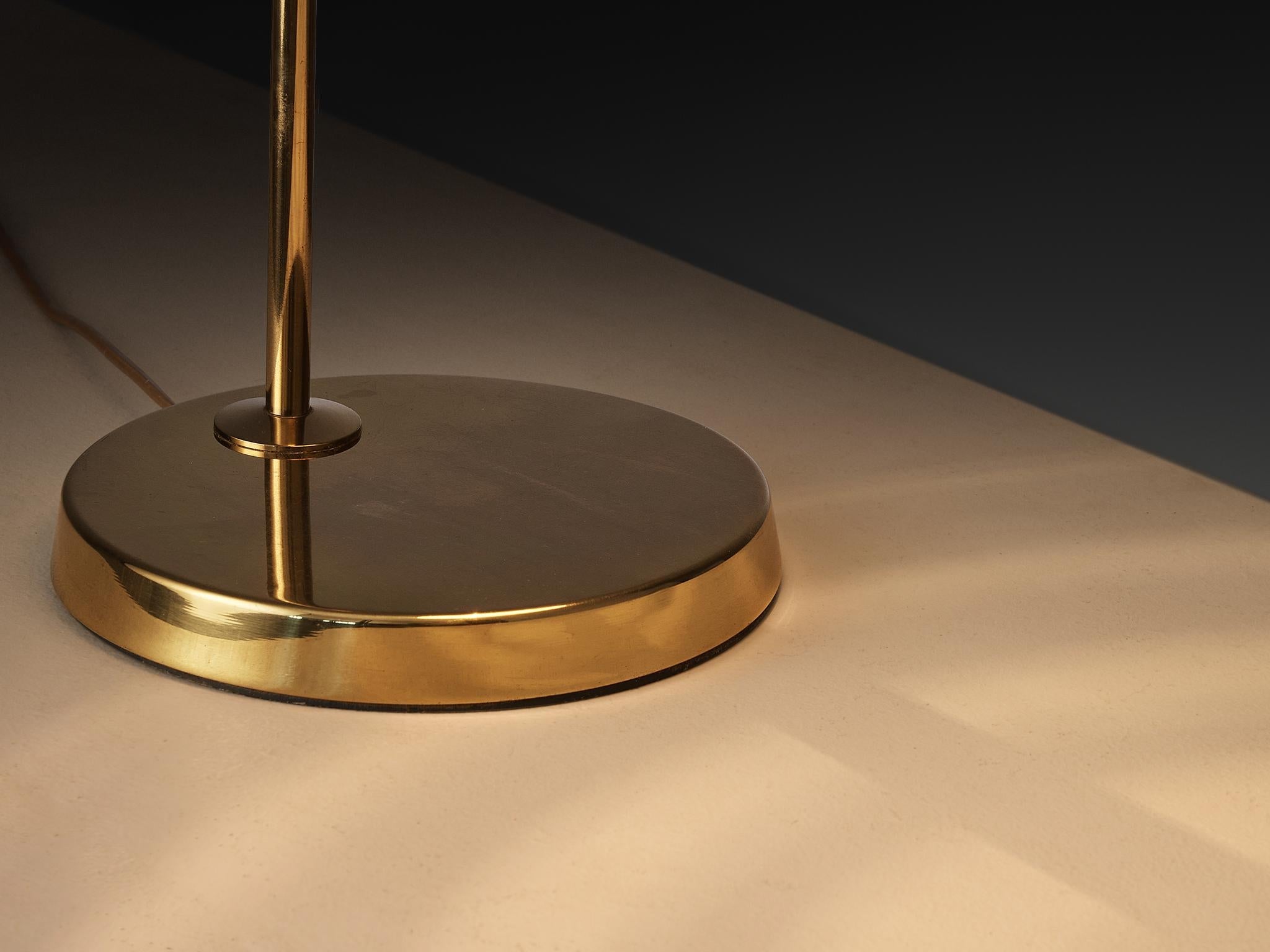 Bergboms Swedish Desk Lamp in Brass lighting Morentz