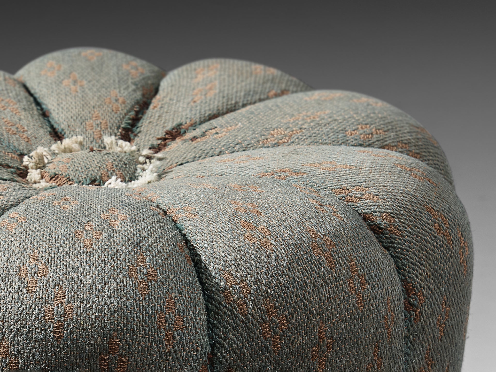 1930s Jindrich Halabala Footstool in Decorative Upholstery Seating Morentz