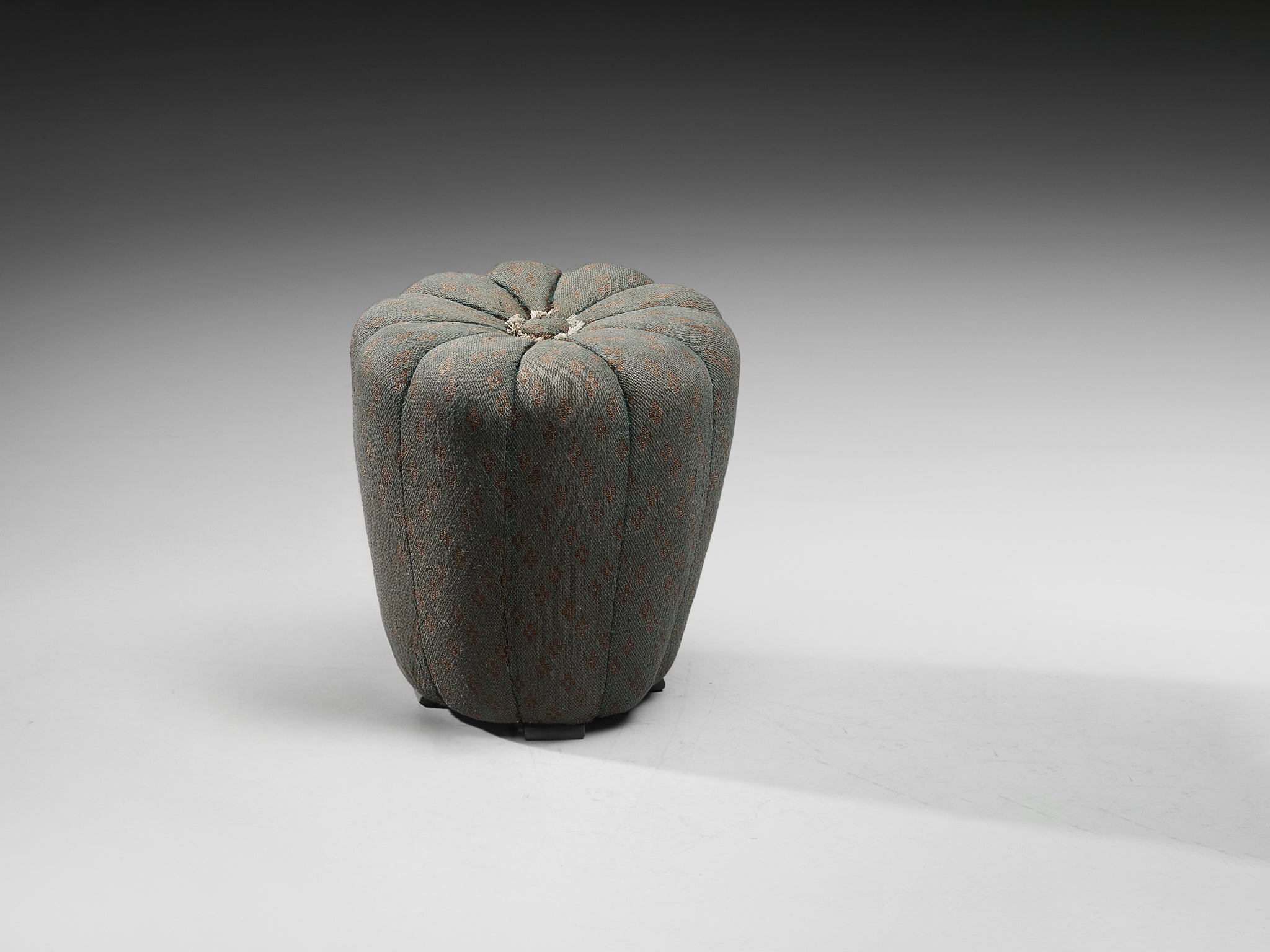 1930s Jindrich Halabala Footstool in Decorative Upholstery Seating Morentz