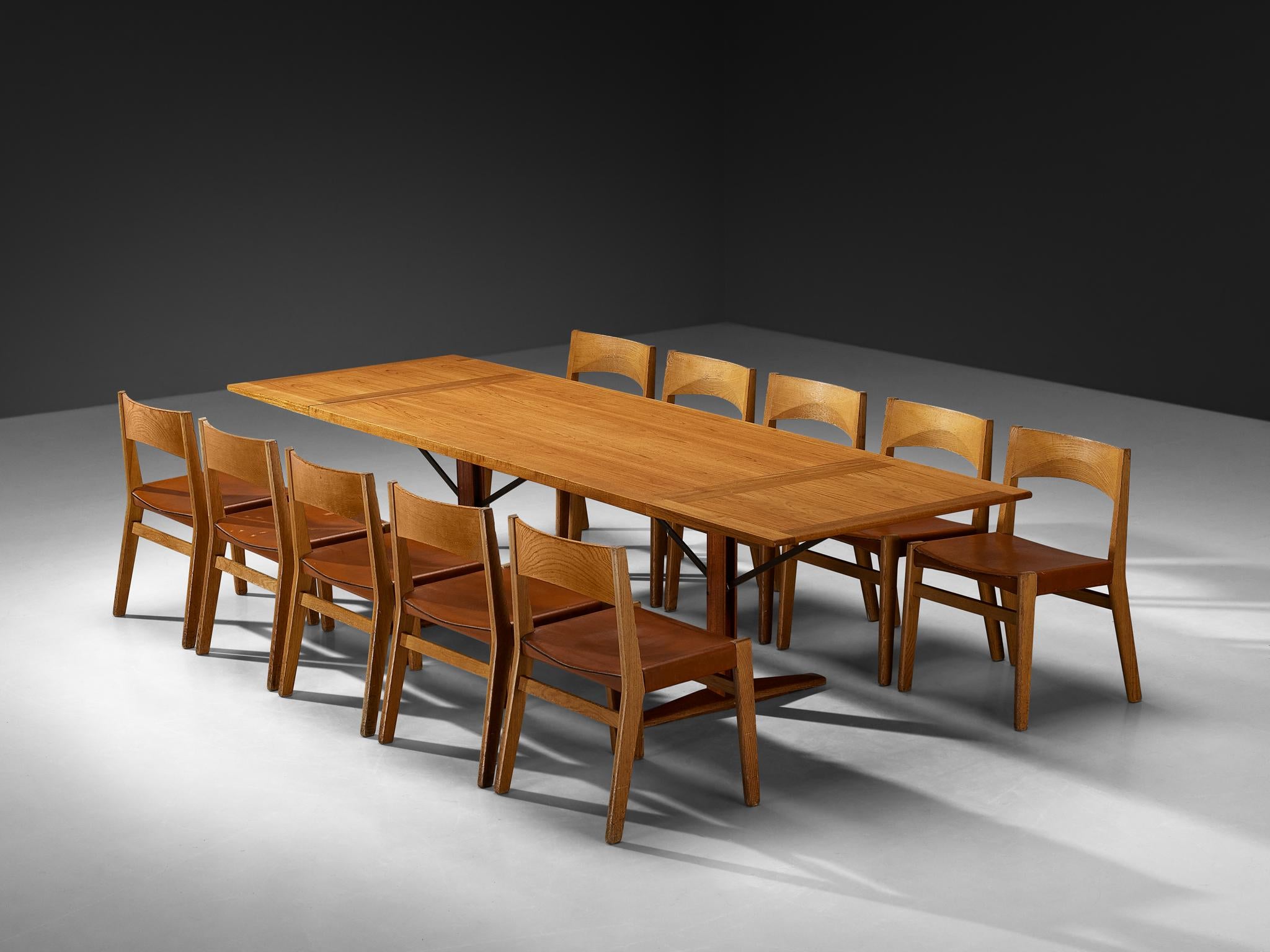 Leaf Dining Set Mid Century Drop Leaf Table And Chairs Mid Century