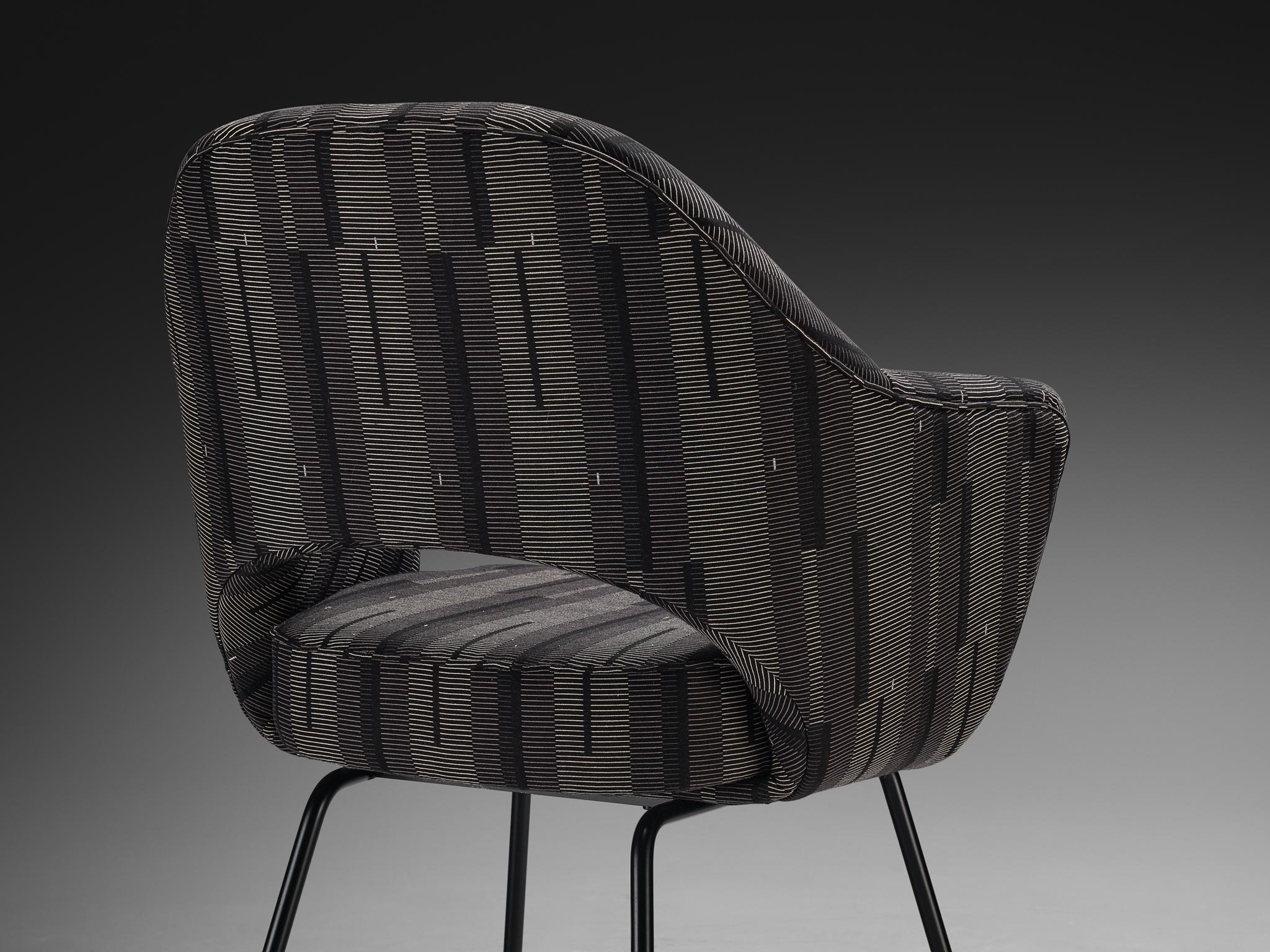 Eero Saarinen for Knoll Pair of ‘Conference’ Armchairs of UNESCO Paris seating Morentz