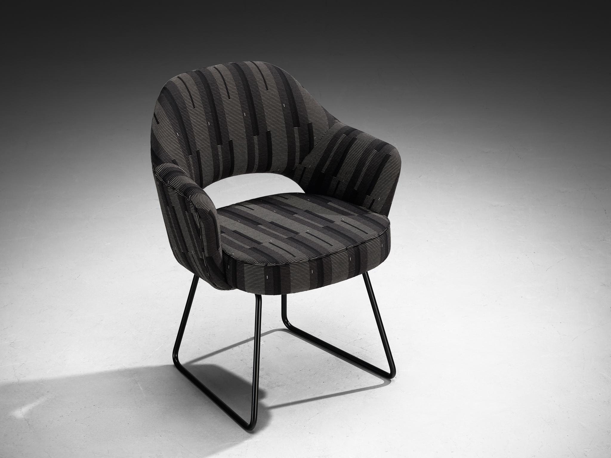 Eero Saarinen for Knoll Pair of ‘Conference’ Armchairs of UNESCO Paris seating Morentz