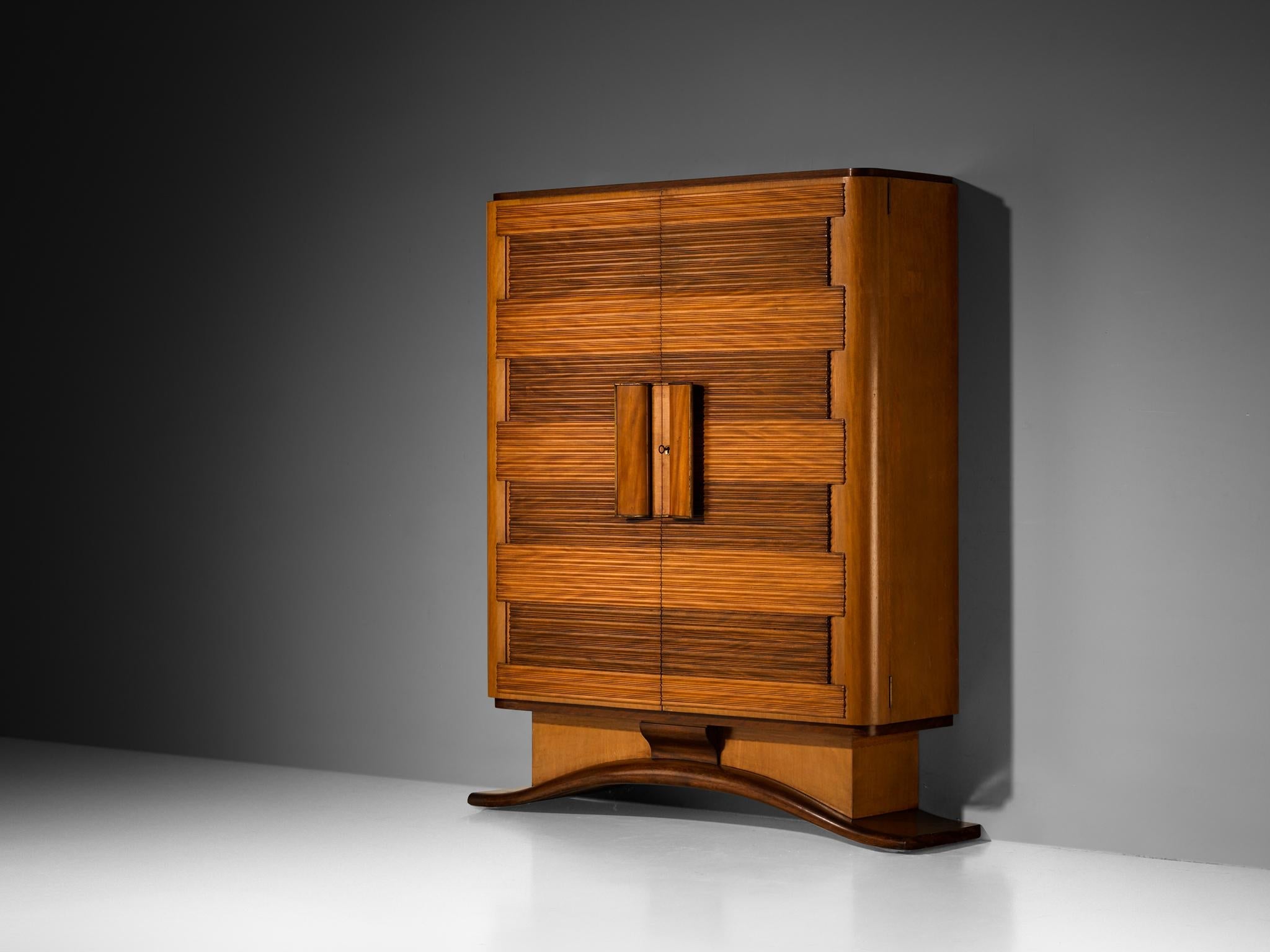 Mid-Century Modern 1950s Italian Cabinet in Mahogany case pieces and storage cabinets Morentz