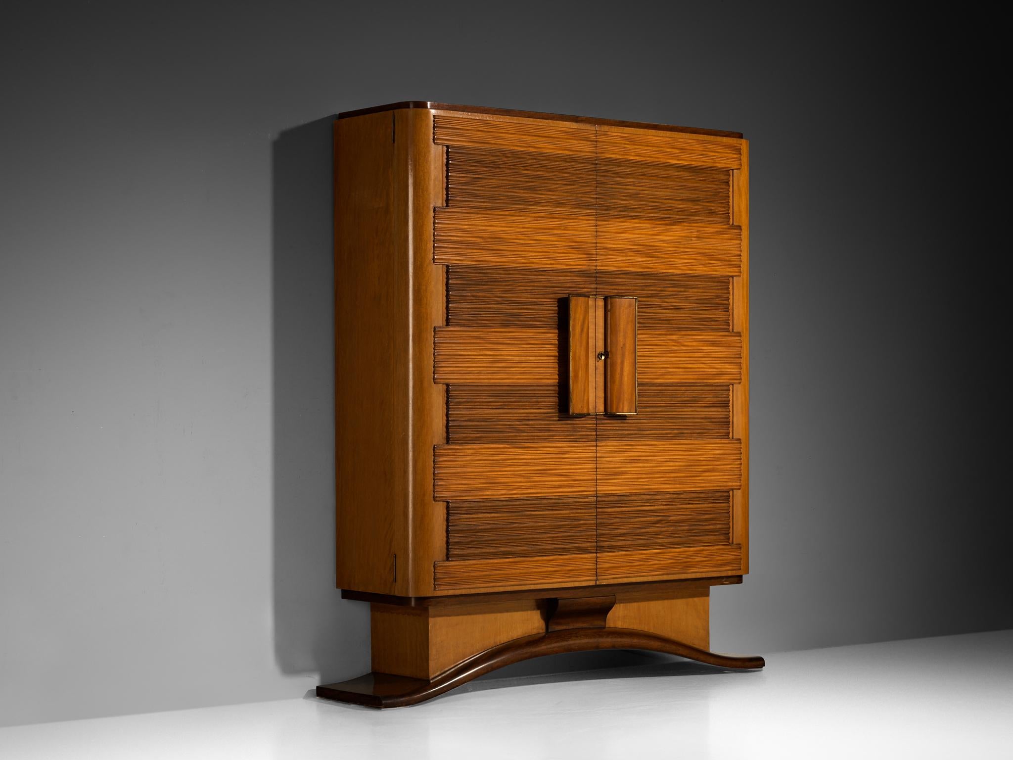 Mid-Century Modern 1950s Italian Cabinet in Mahogany case pieces and storage cabinets Morentz