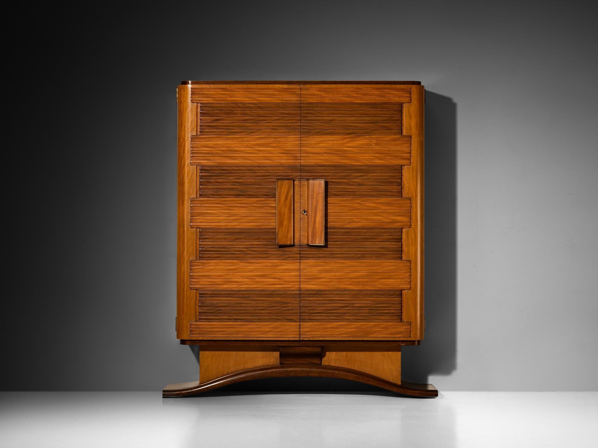 Mid-Century Modern 1950s Italian Cabinet in Mahogany case pieces and storage cabinets Morentz