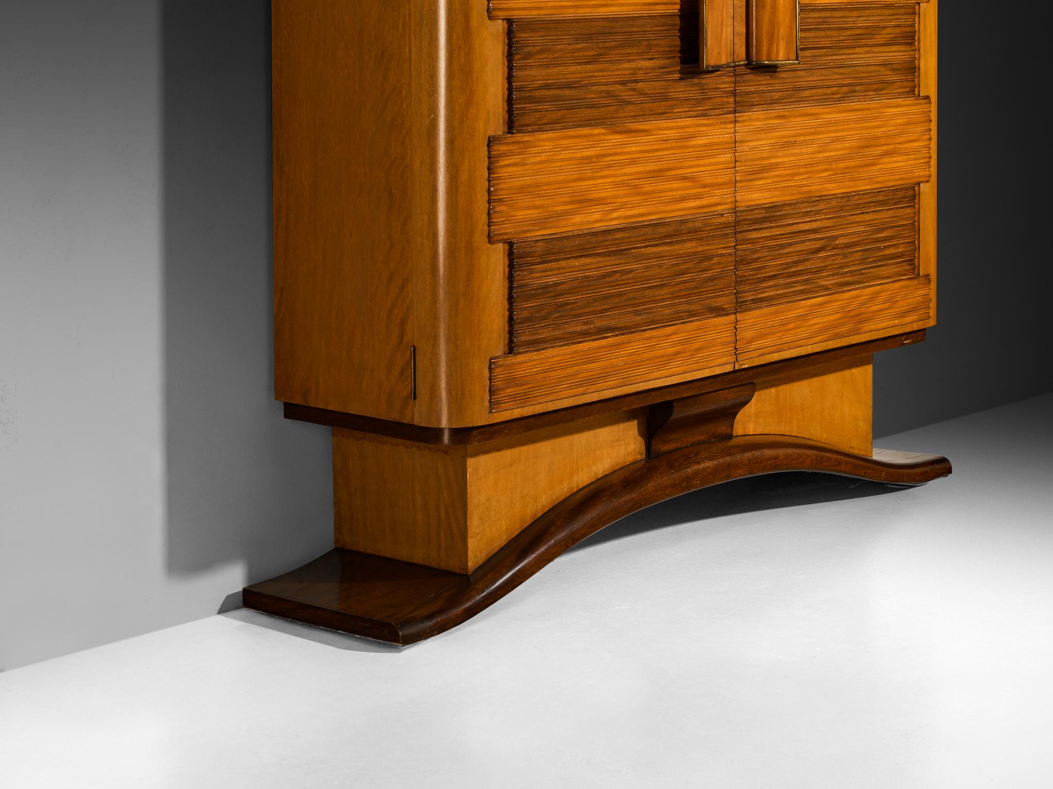 Mid-Century Modern 1950s Italian Cabinet in Mahogany case pieces and storage cabinets Morentz