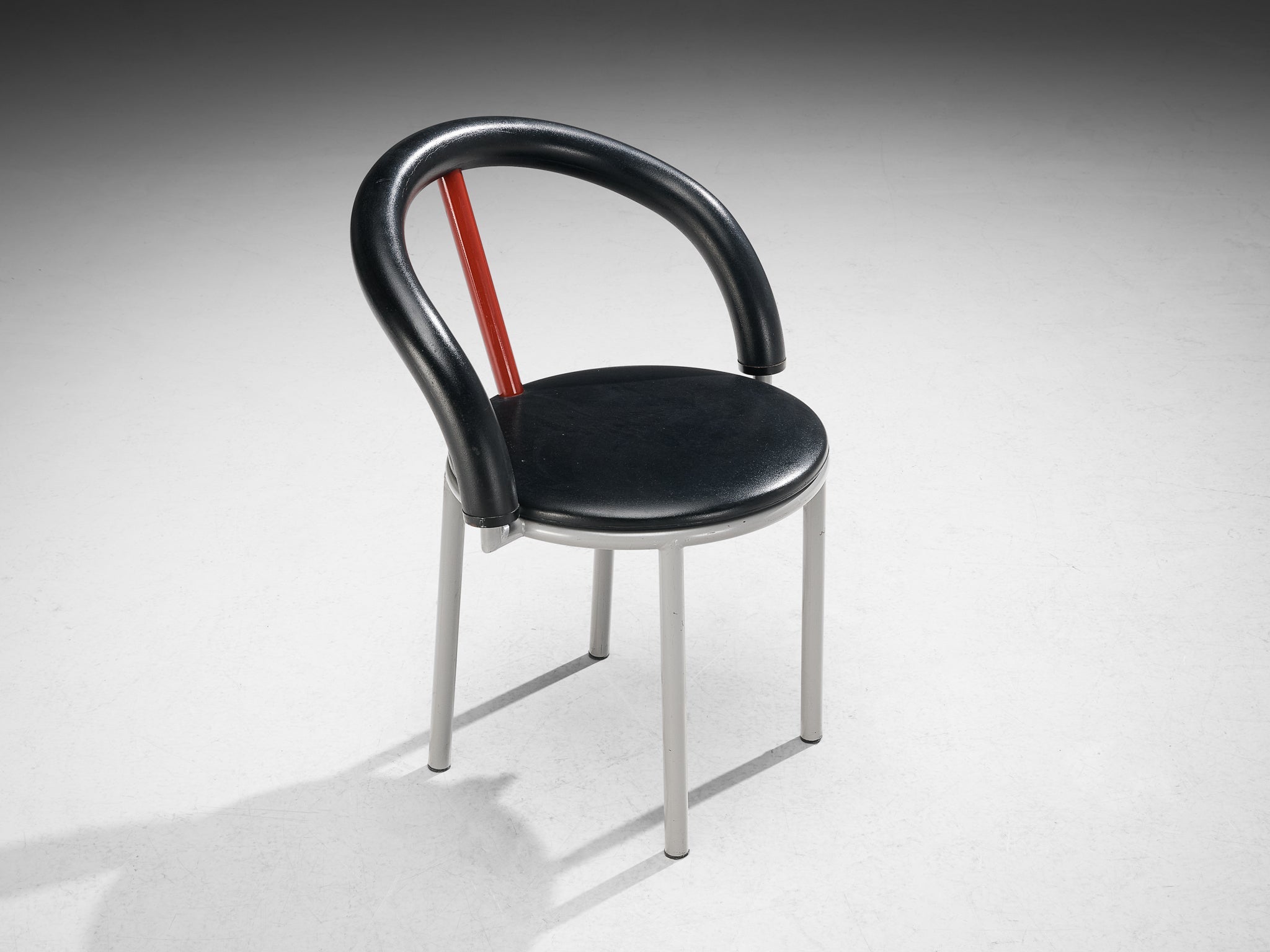 Anna Anselmi for Bieffeplast Set of Ten 'Alfa' Dining Chairs seating Morentz