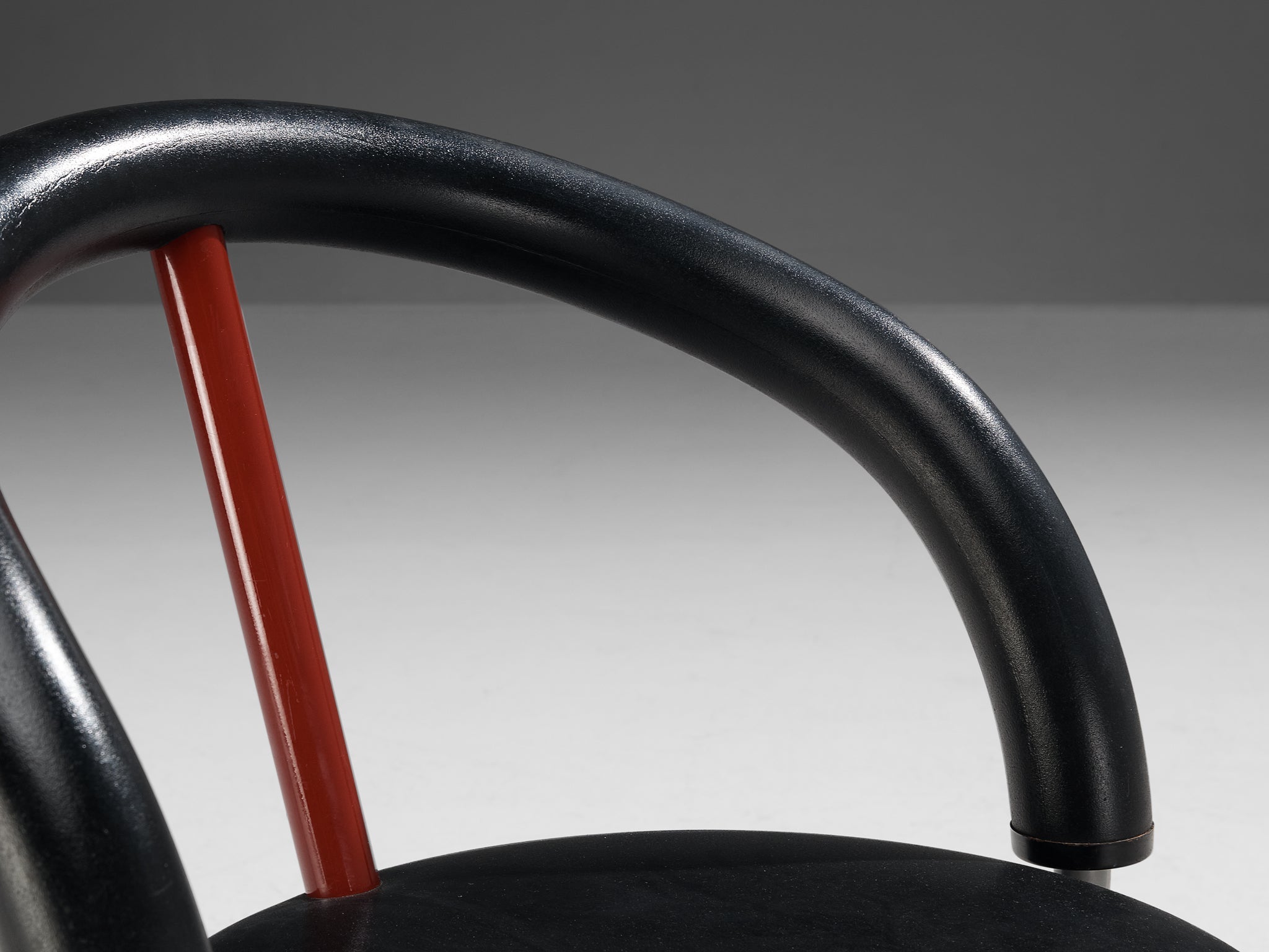 Anna Anselmi for Bieffeplast Set of Ten 'Alfa' Dining Chairs seating Morentz