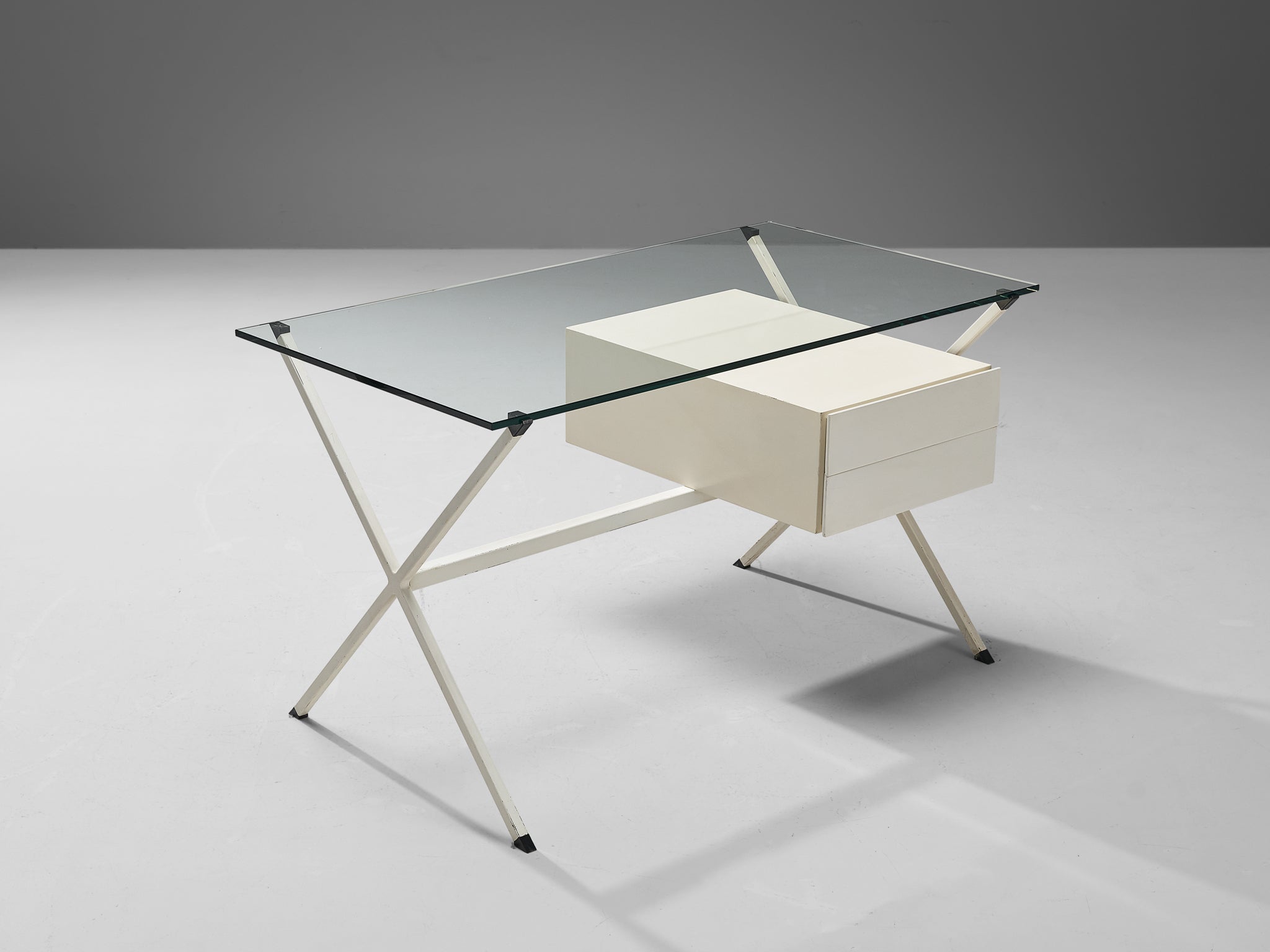 Early Franco Albini for Knoll Model '80' Desk tables Morentz