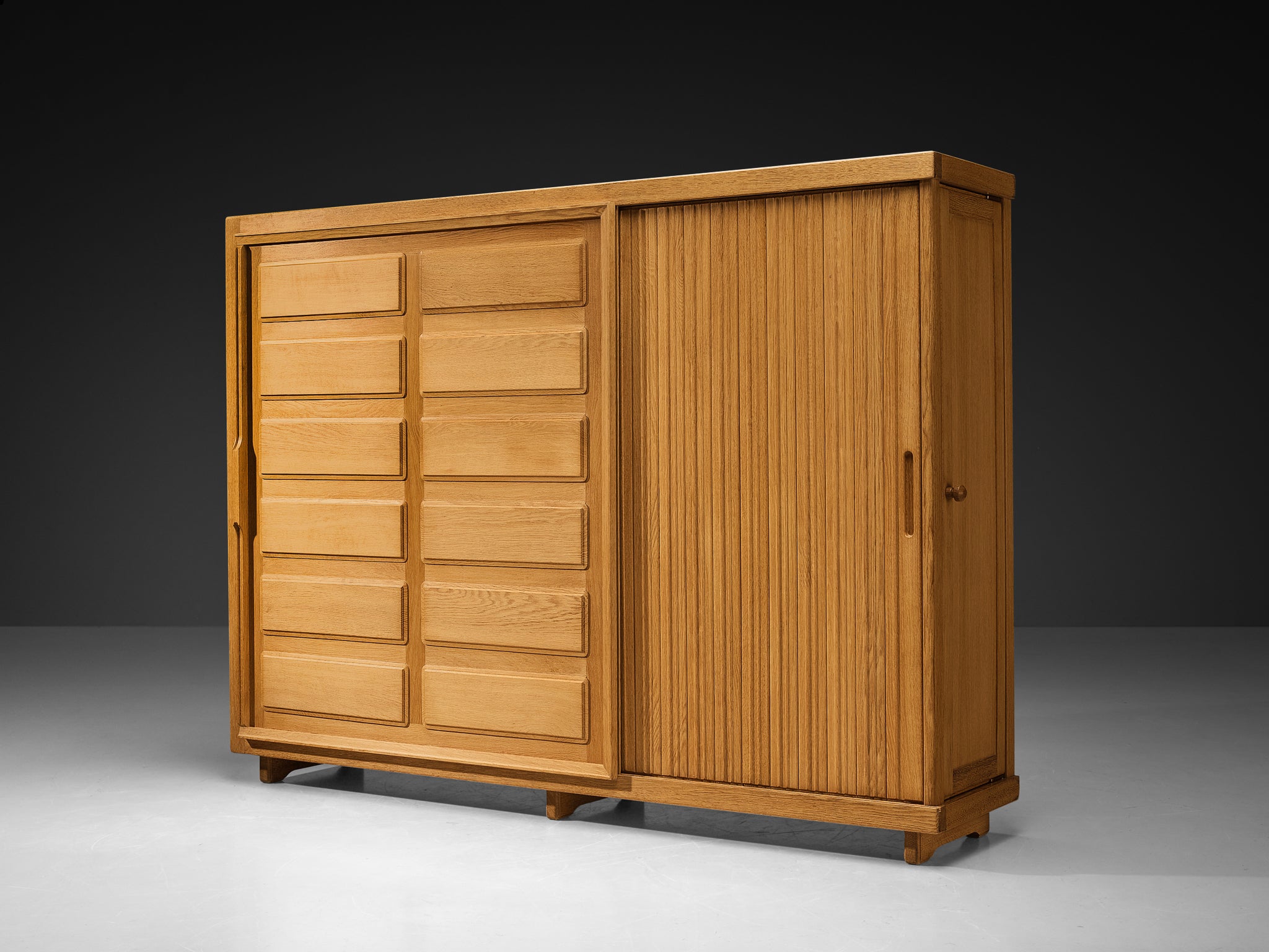 Guillerme et Chambron for Votre Maison Large Cabinet or Wardrobe Case pieces and storage cabinets Morentz