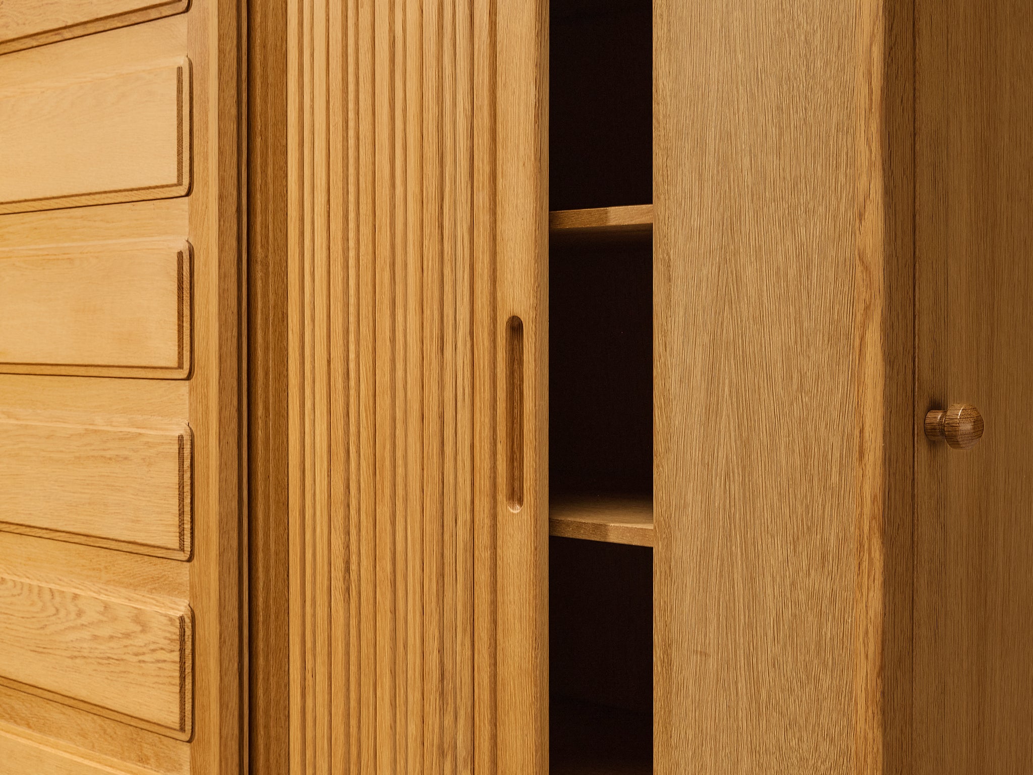 Guillerme et Chambron for Votre Maison Large Cabinet or Wardrobe Case pieces and storage cabinets Morentz