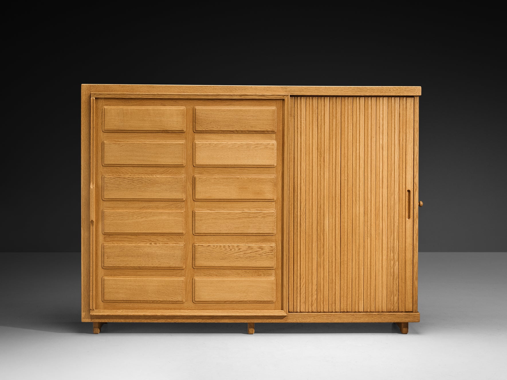 Guillerme et Chambron for Votre Maison Large Cabinet or Wardrobe Case pieces and storage cabinets Morentz