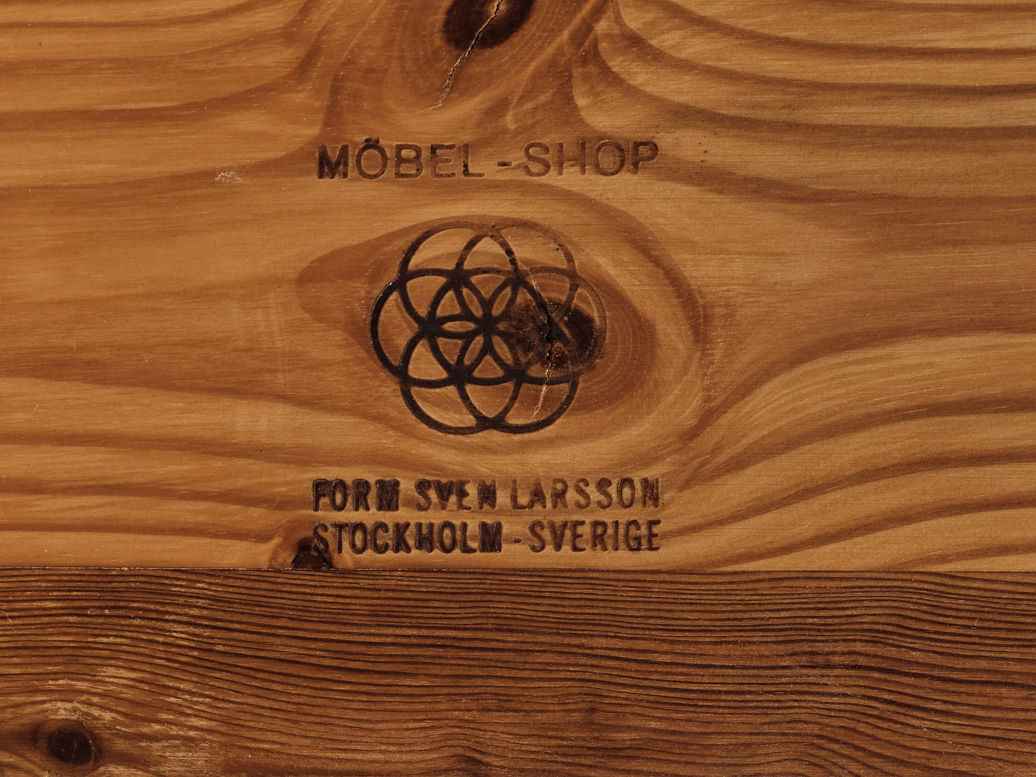 Sven Larsson Side Table in Solid Pine tables Morentz