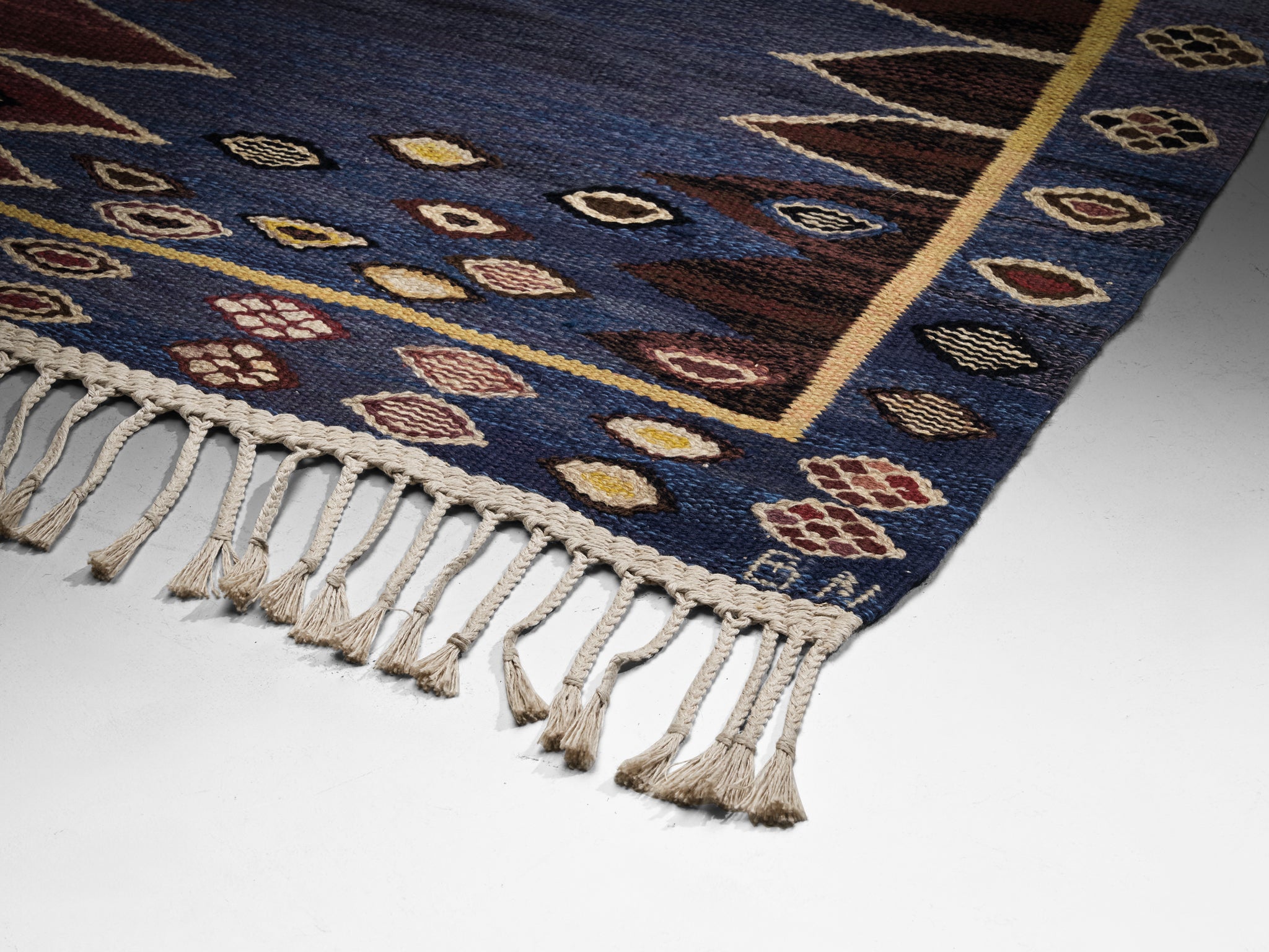 Barbro Nilsson for AB Märta Måås-Fjetterström 'Snäckorna' Carpet Rugs and Carpets Morentz