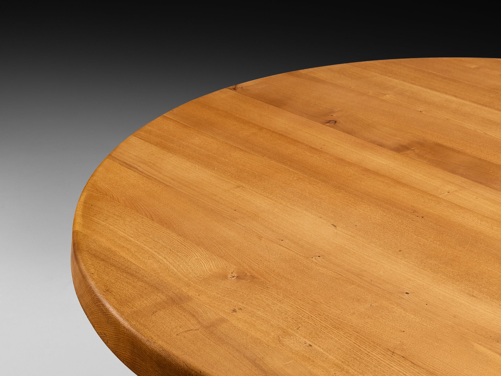 Early Pierre Chapo 'Sfax' T21E Dining Table in Solid Elm Tables Morentz
