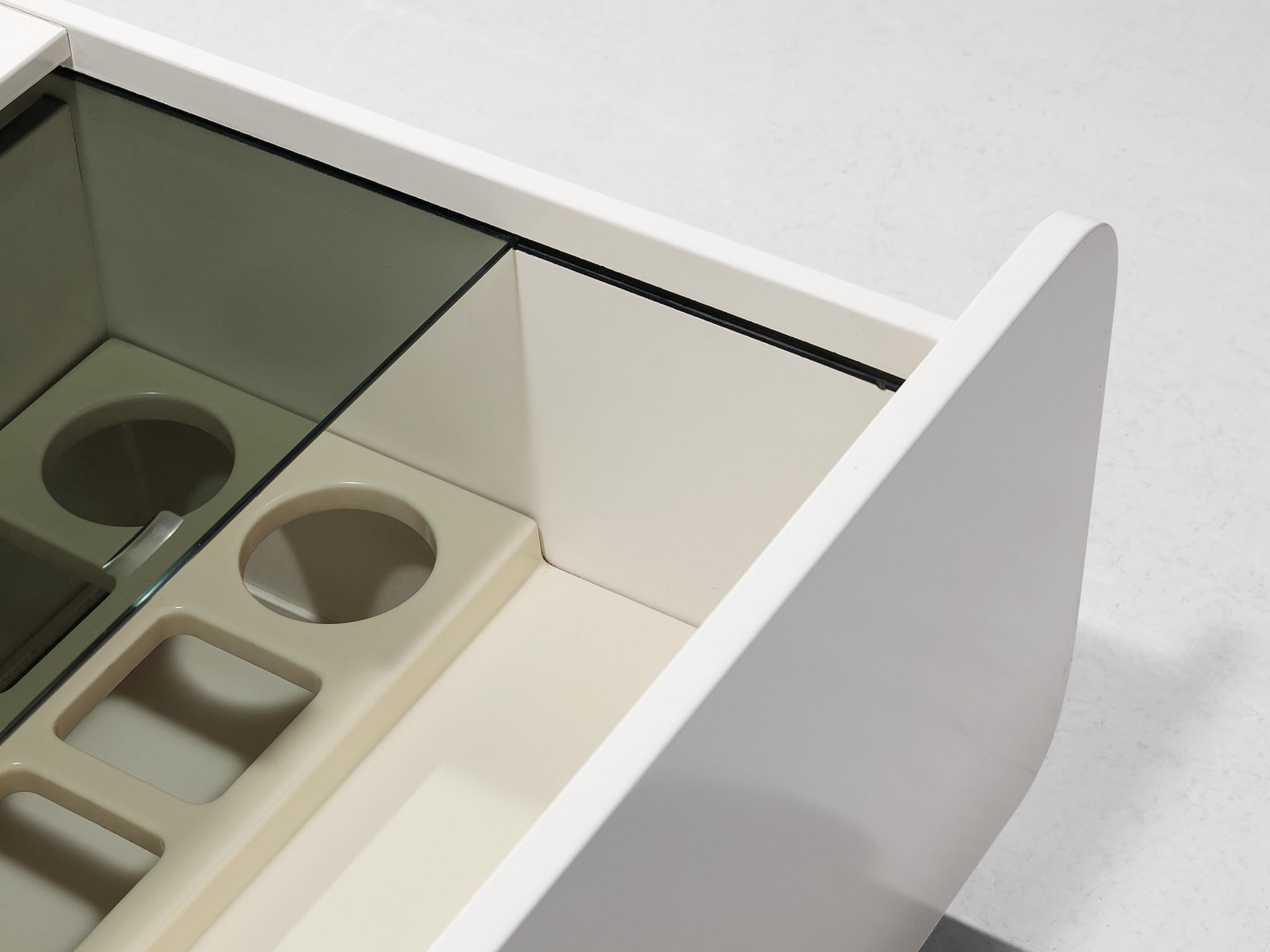 Italian Cocktail Table with Dry Bar Compartment tables Morentz
