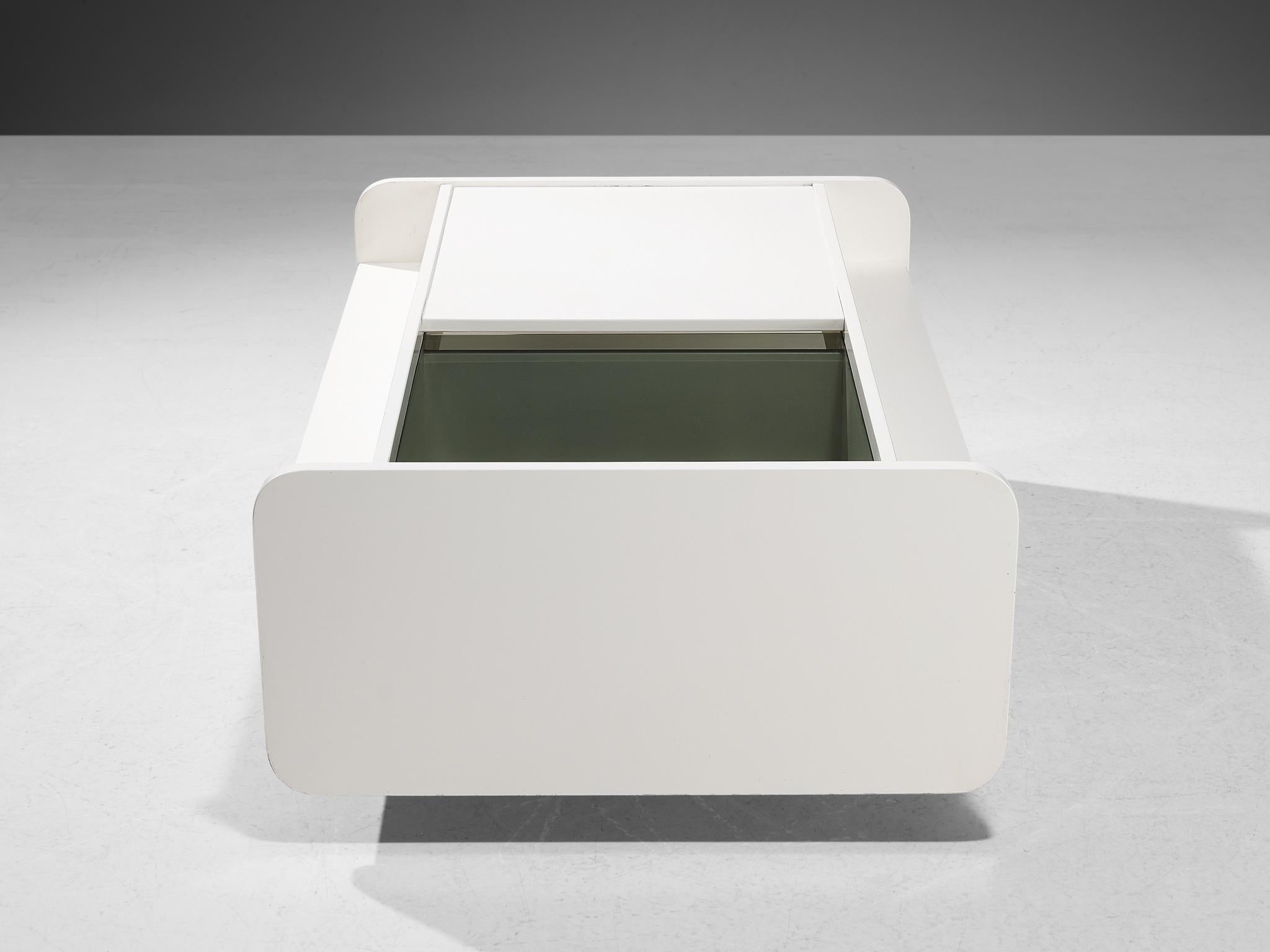 Italian Cocktail Table with Dry Bar Compartment tables Morentz