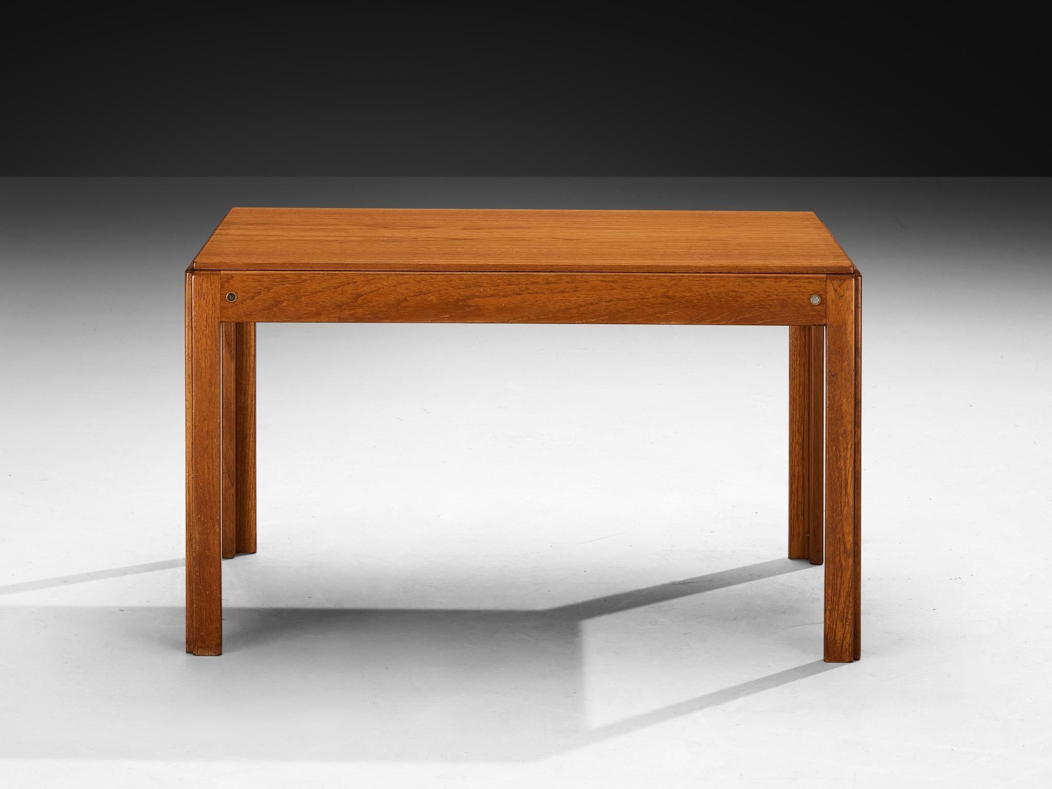 1960s Danish Rectangular Coffee Table in Teak tables Morentz