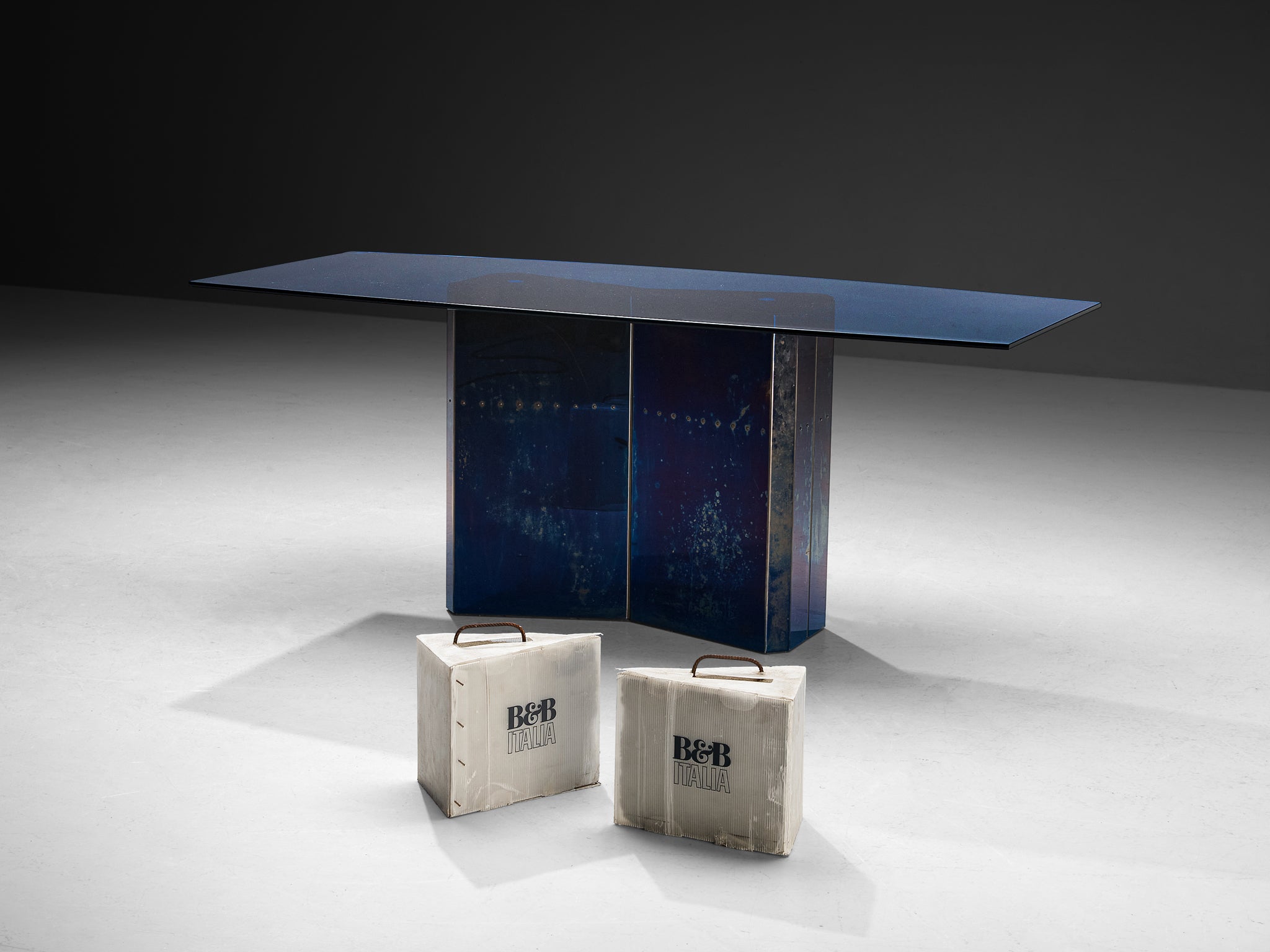 Afra & Tobia Scarpa for B&B Italia Rare 'Polygonon' Dining Table Tables Morentz