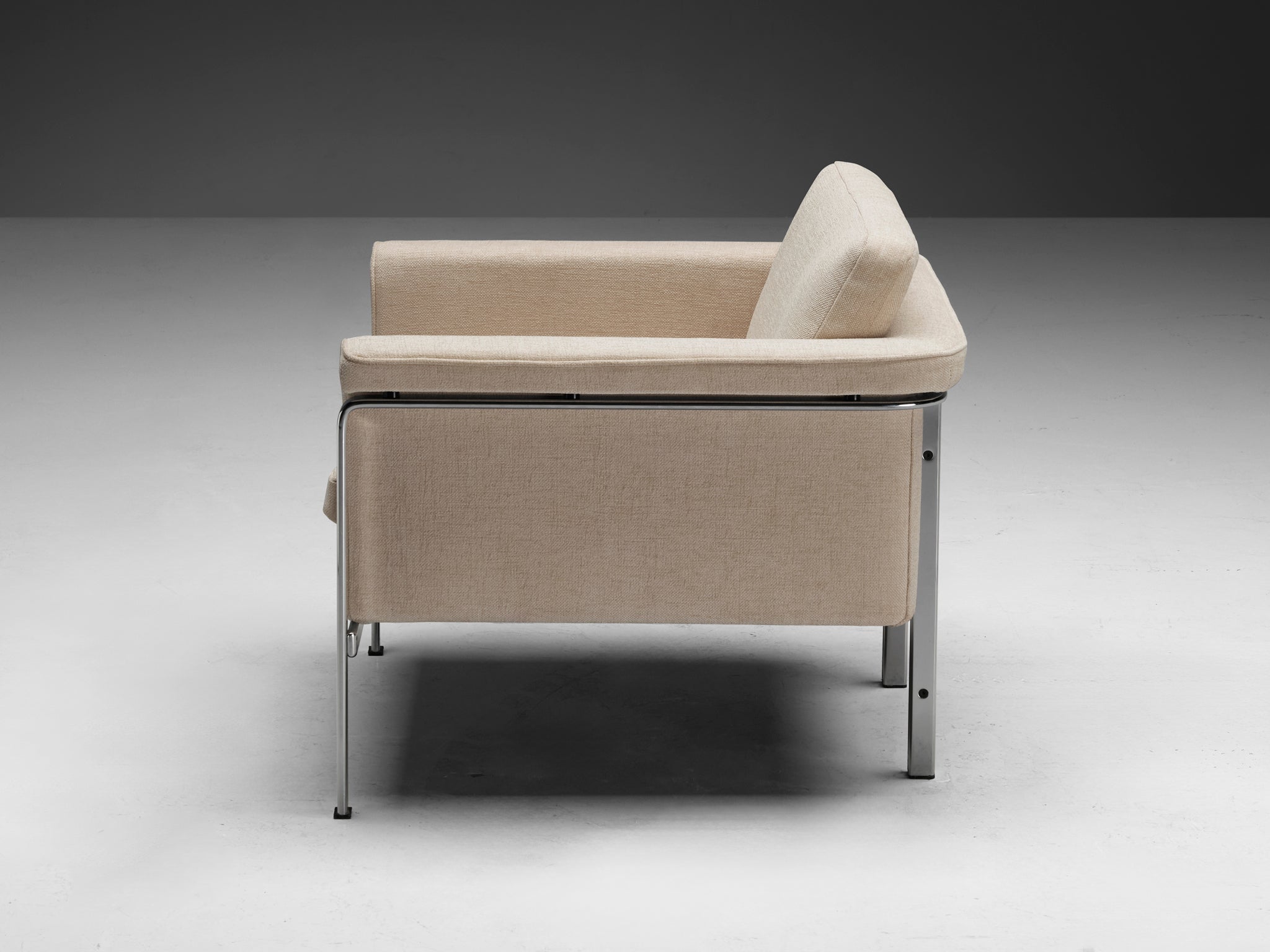 Horst Brüning for Kill International Lounge Chairs in Creme Upholstery seating Morentz