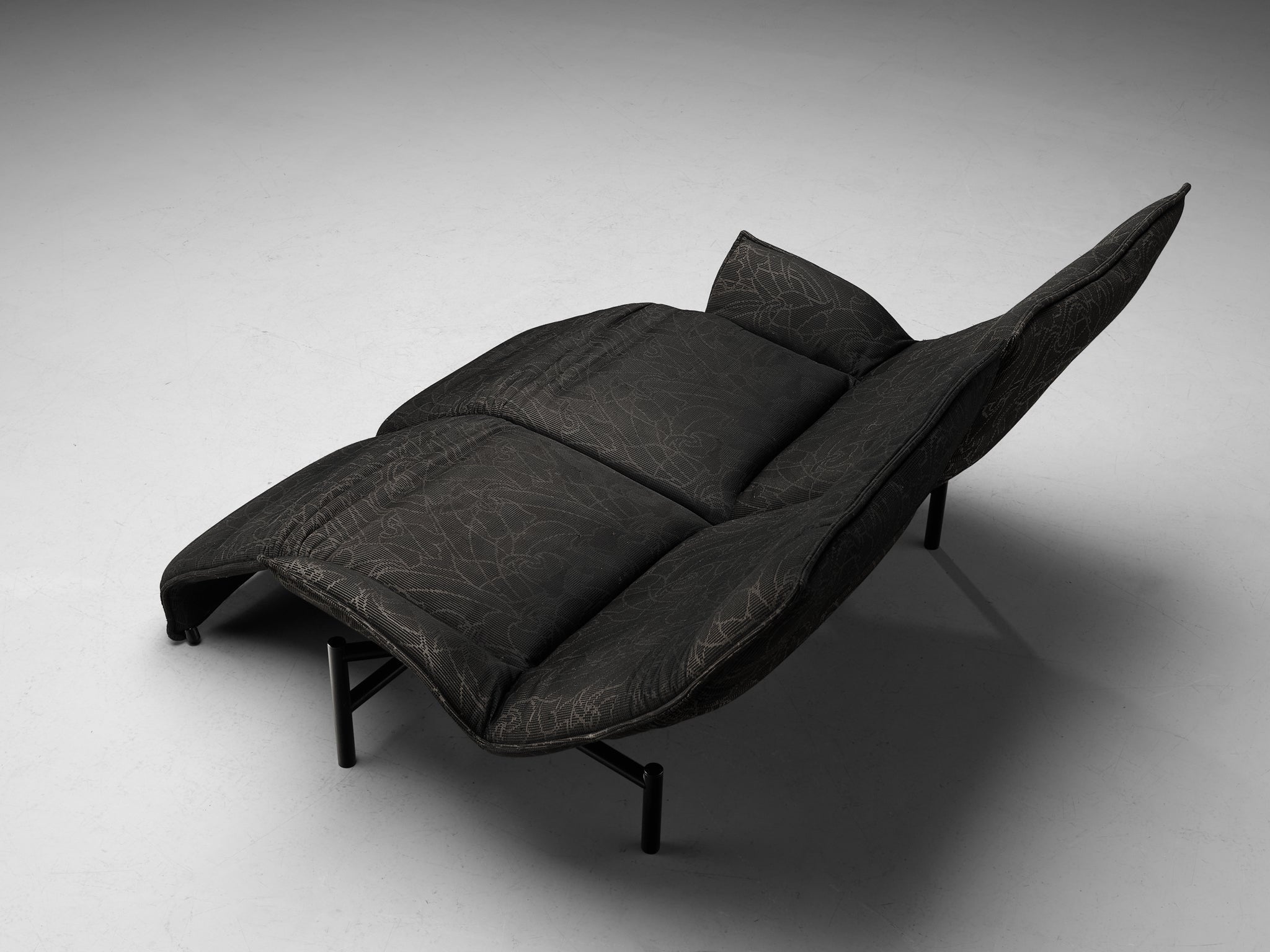 Vigo Magistretti for Cassina Sofa in Dark Grey Upholstery seating Morentz