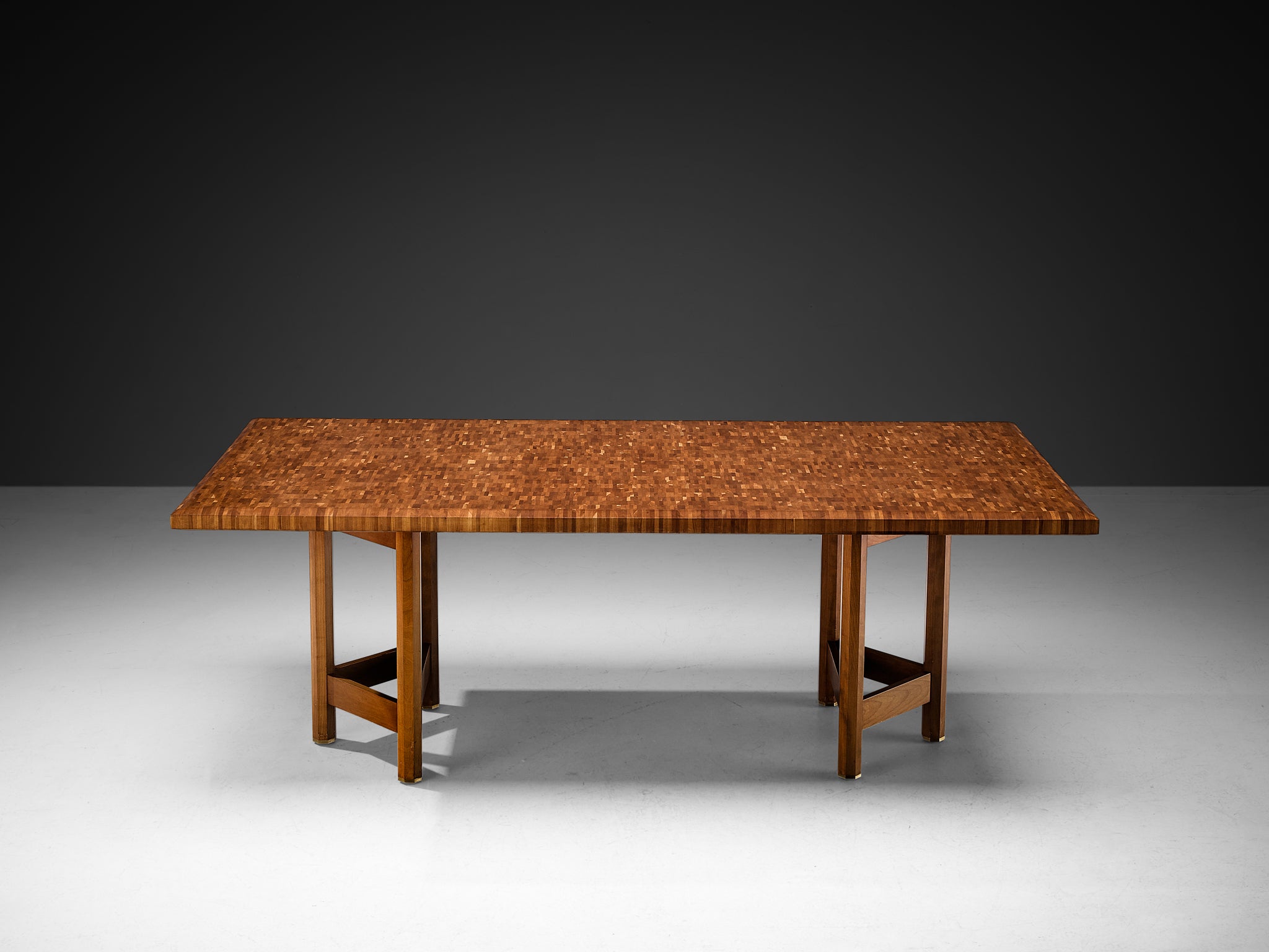 Jan Vlug Rare Dining Table in Wood tables Morentz