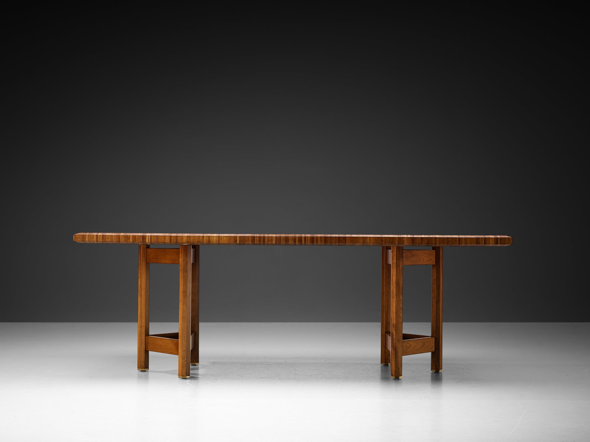 Jan Vlug Rare Dining Table in Wood tables Morentz