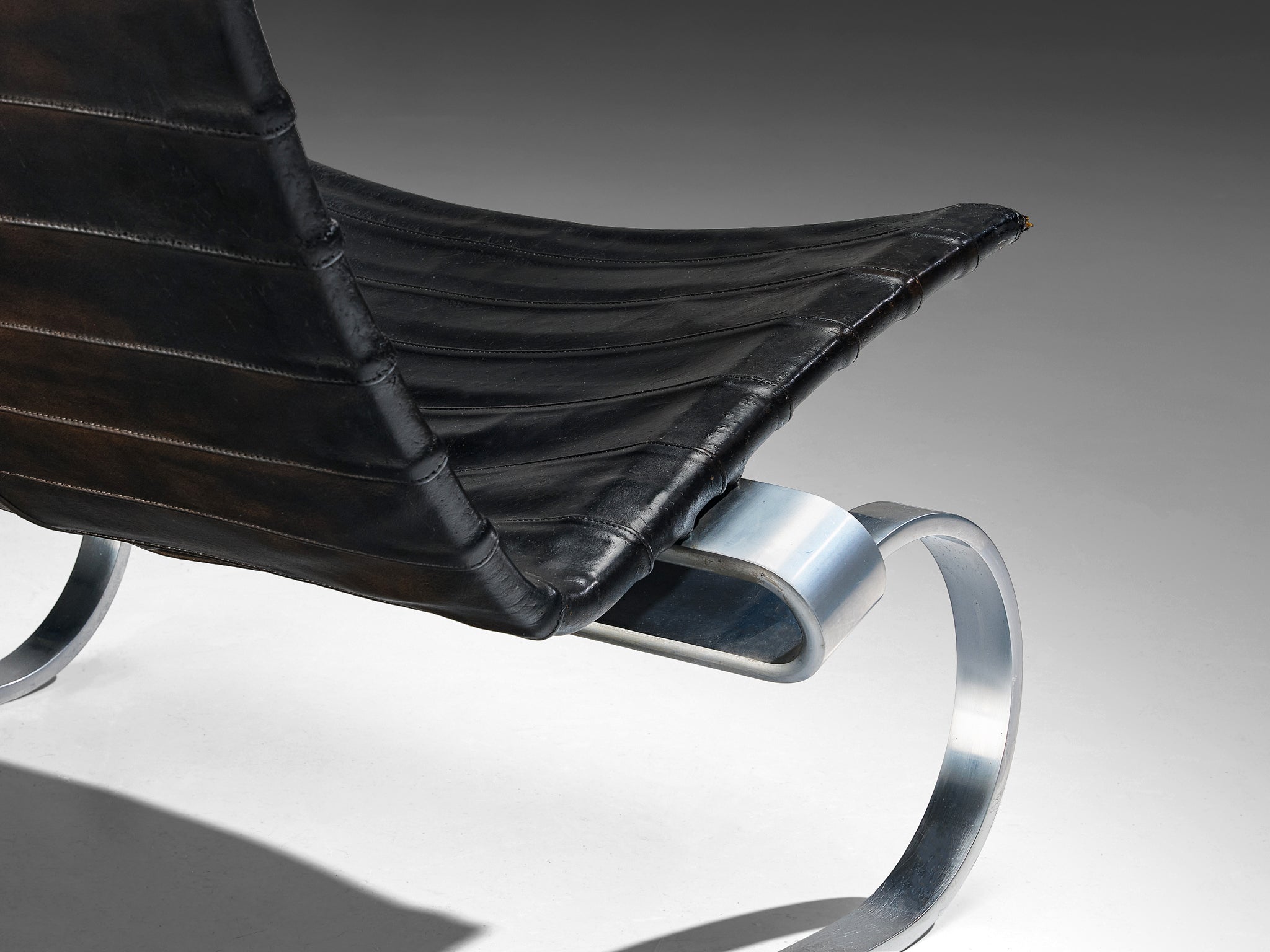 Poul Kjærholm for E. Kold Christensen Pair of 'PK20' Lounge Chairs in Leather Seating Morentz