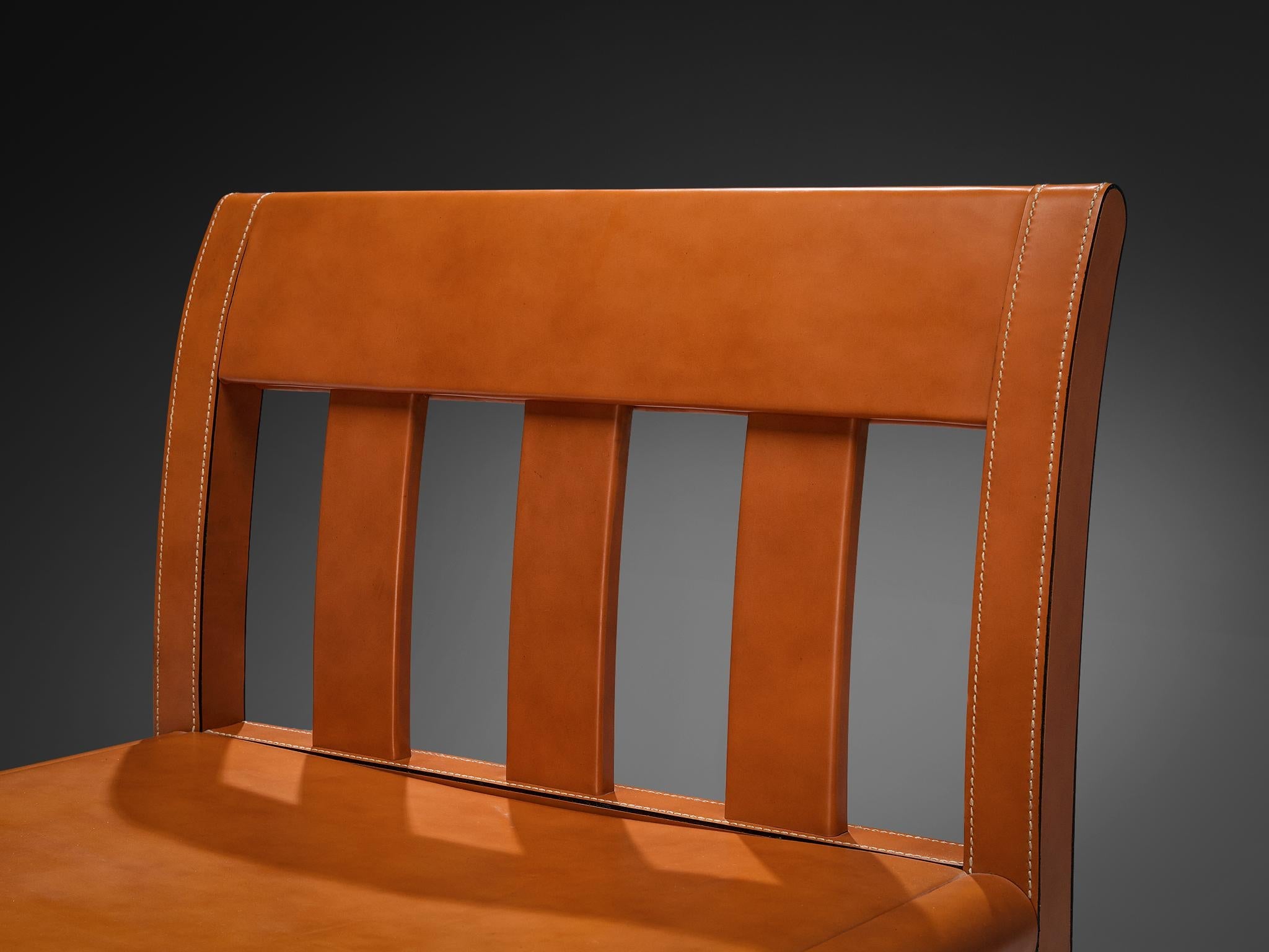 Michele De Lucchi & Silvia Suardi for Poltrona Frau Daybed in Leather seating Morentz