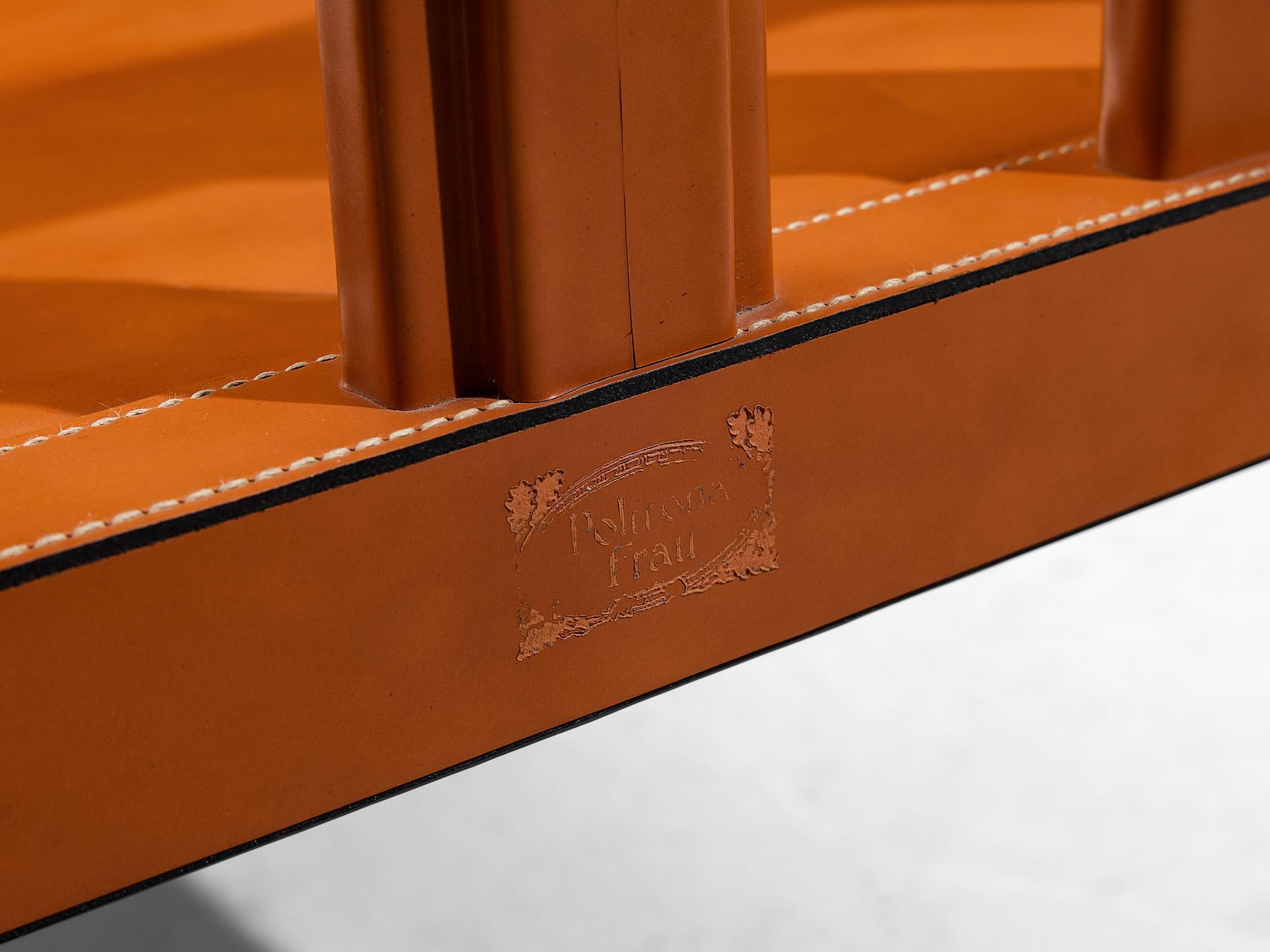 Michele De Lucchi & Silvia Suardi for Poltrona Frau Daybed in Leather seating Morentz