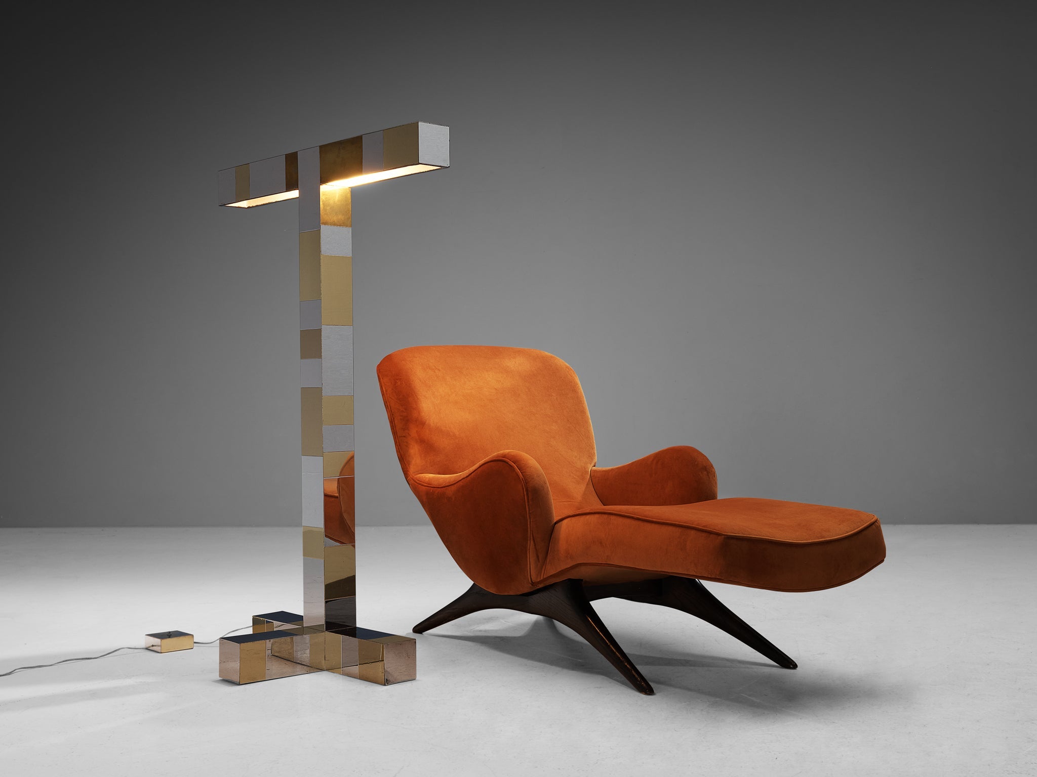 Paul Evans for Directional 'Cityscape' Floor Lamps lighting Morentz