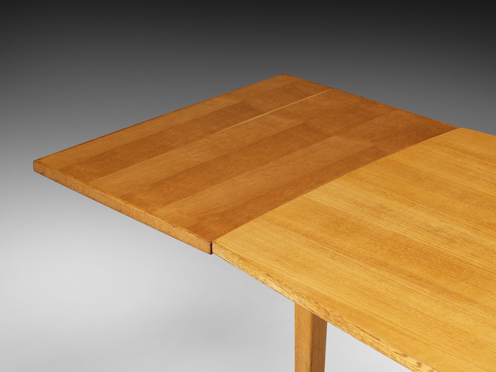 1960s Danish Extendable Dining Table in Oak Tables Morentz