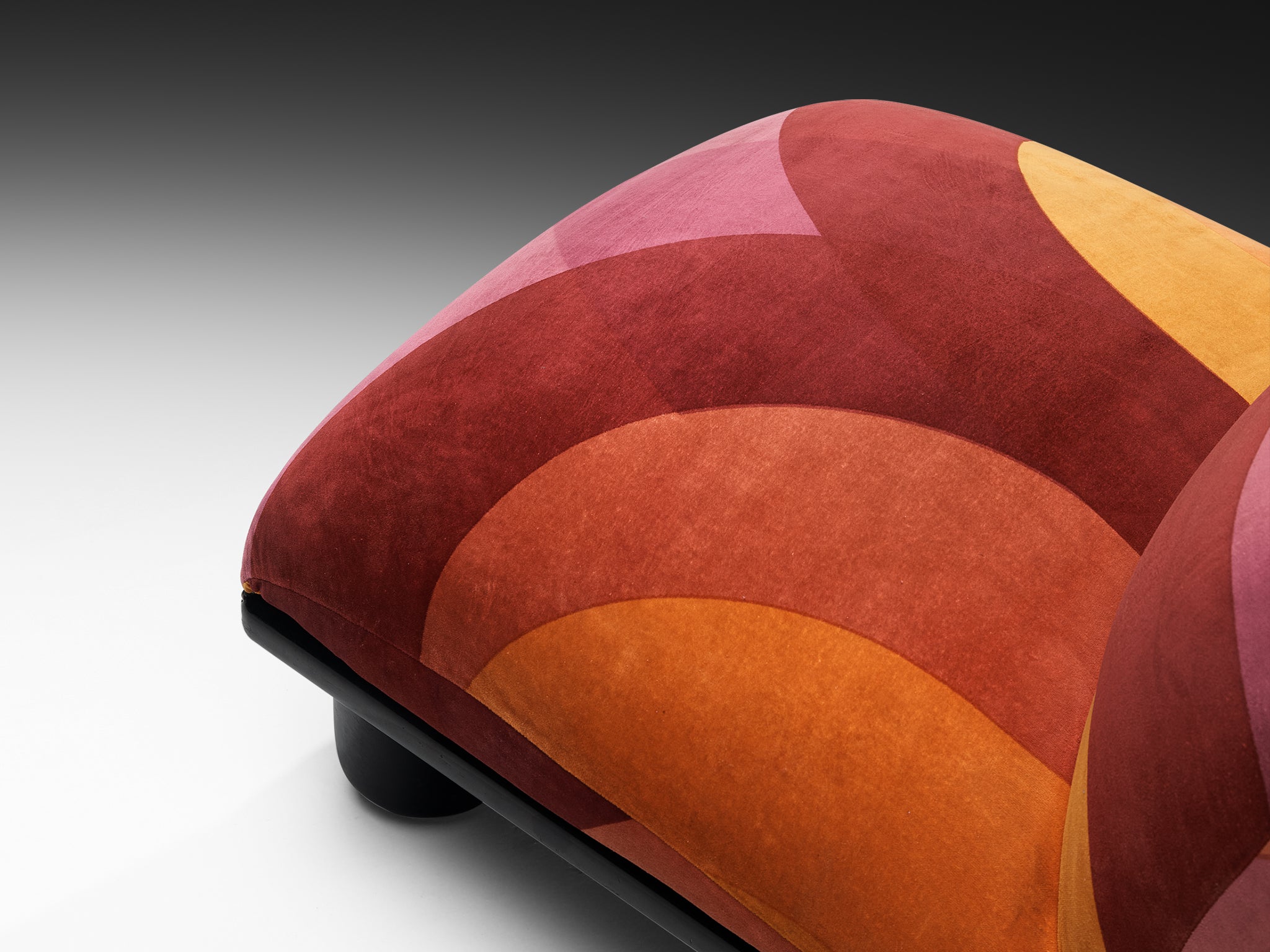 Carlo Bartoli for Rossi di Albizzate 'Blop' Lounge Chairs in Original Fabric Seating Morentz