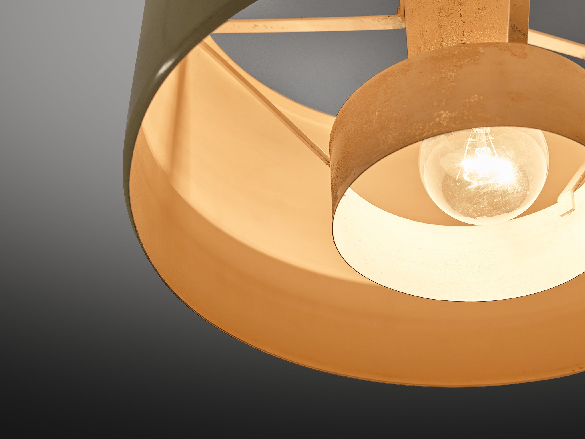 Stunning Stilnovo Chandelier in Metal and Brass